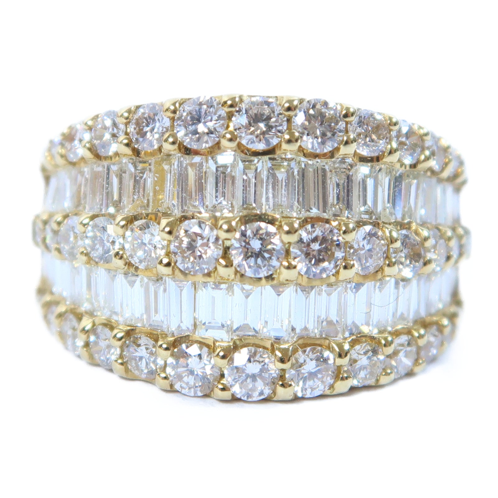 JEWELRY 18K黃金Diamond Ring 2.00ct鑽石戒指US#5.5