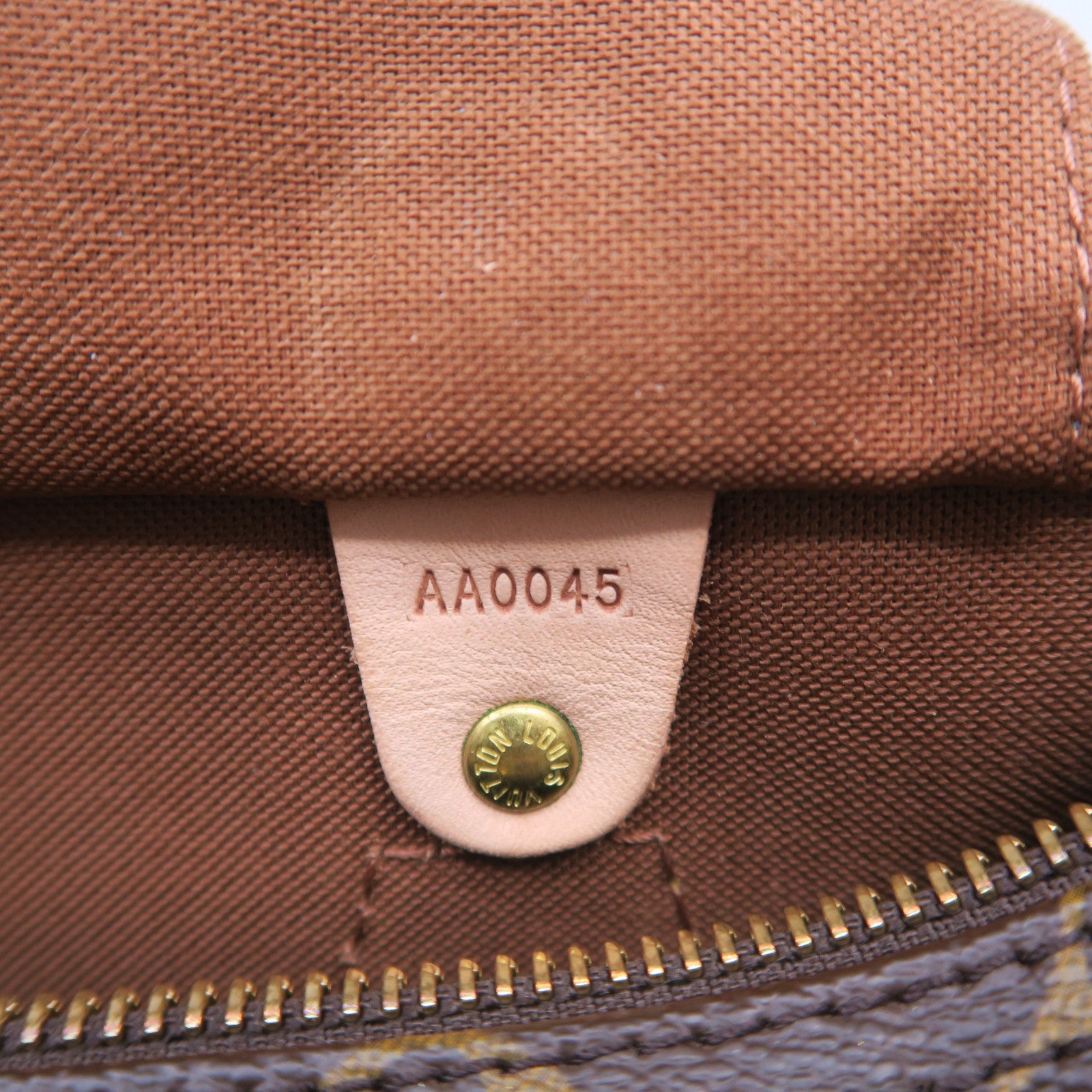 LOUIS VUITTON Monogram Speedy 25金扣手挽袋啡色