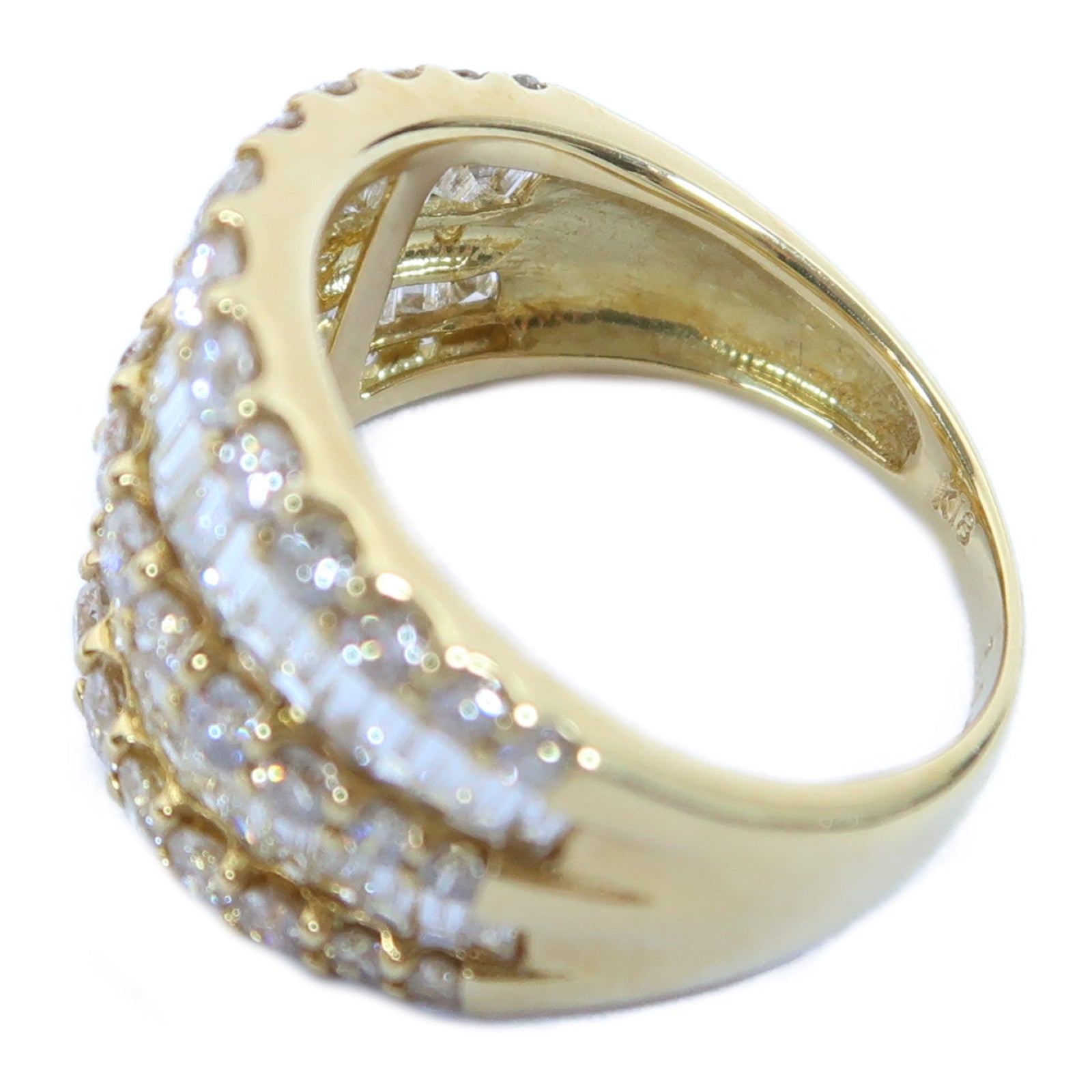JEWELRY 18K黃金Diamond Ring 2.00ct鑽石戒指US#5.5