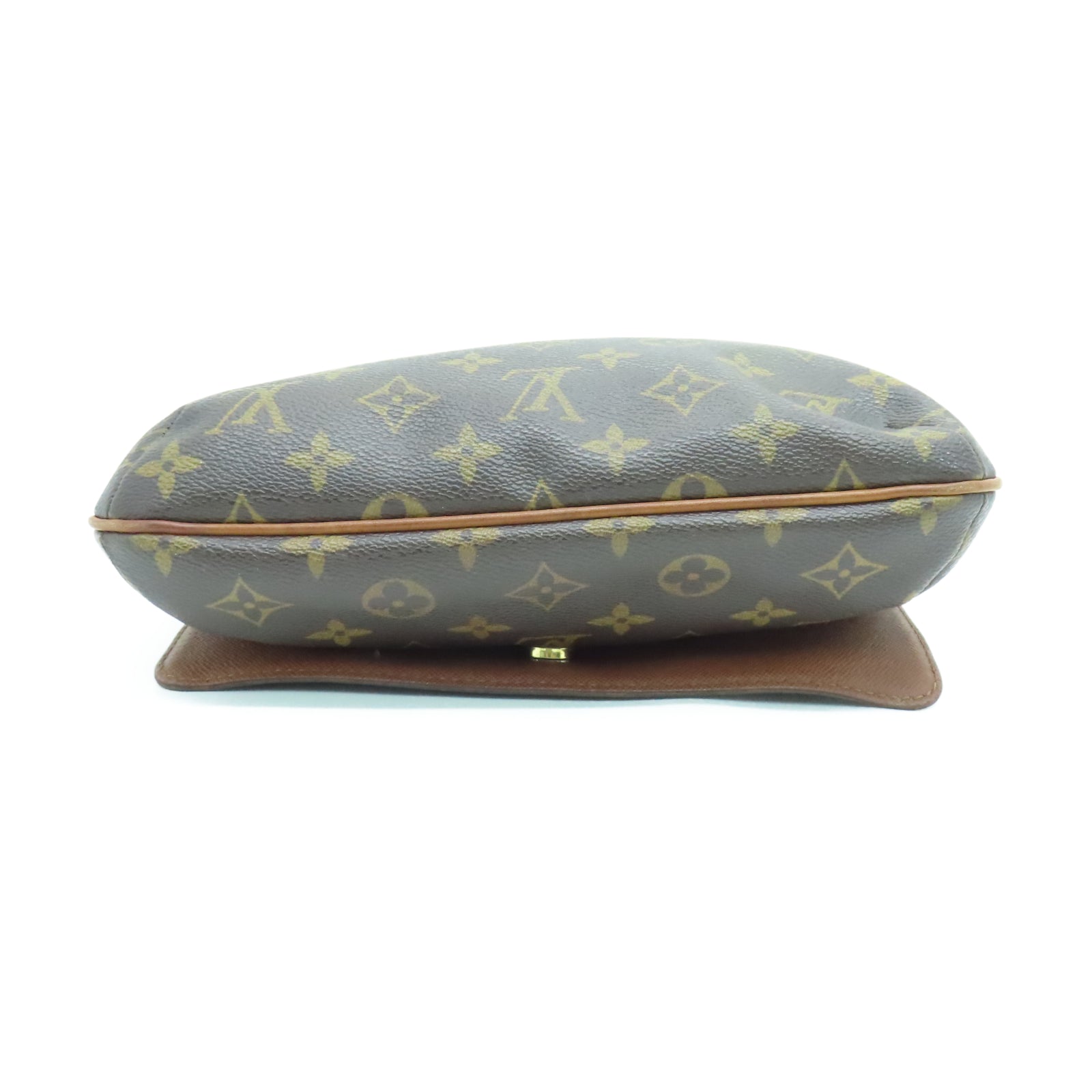 LOUIS VUITTON Monogram Musette Tango金扣肩背袋棕色