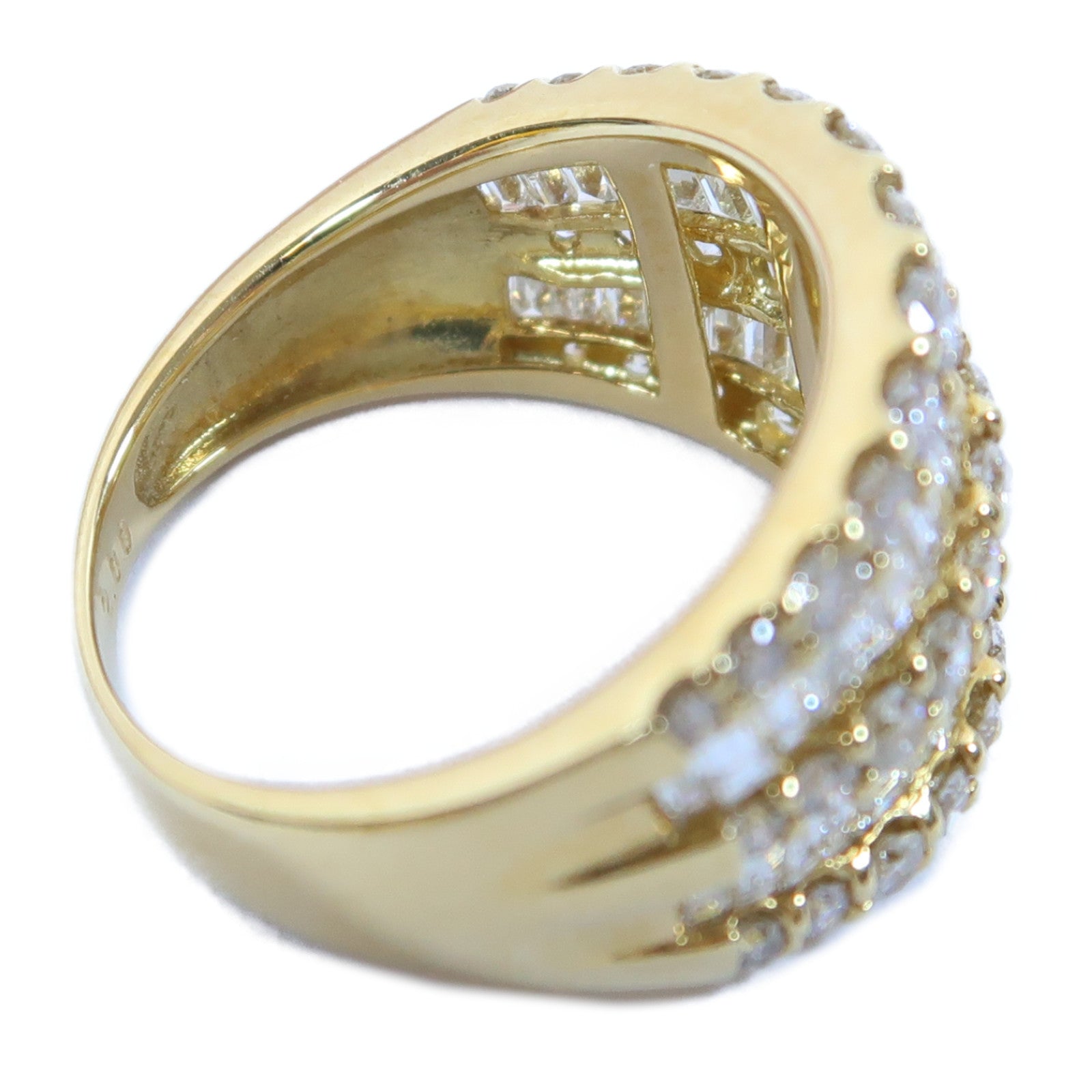 JEWELRY 18K黃金Diamond Ring 2.00ct鑽石戒指US#5.5