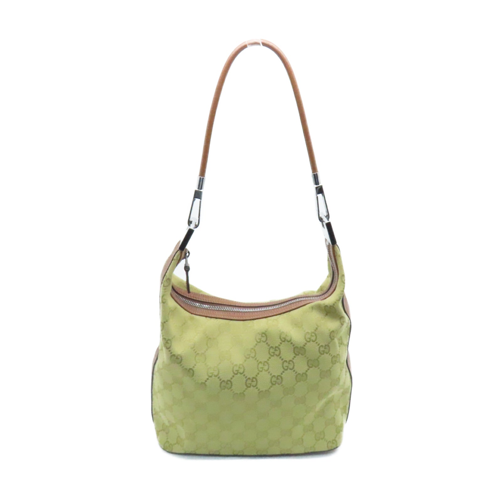 GUCCI GG帆布Vintage Shoulder Bag肩背袋啡色