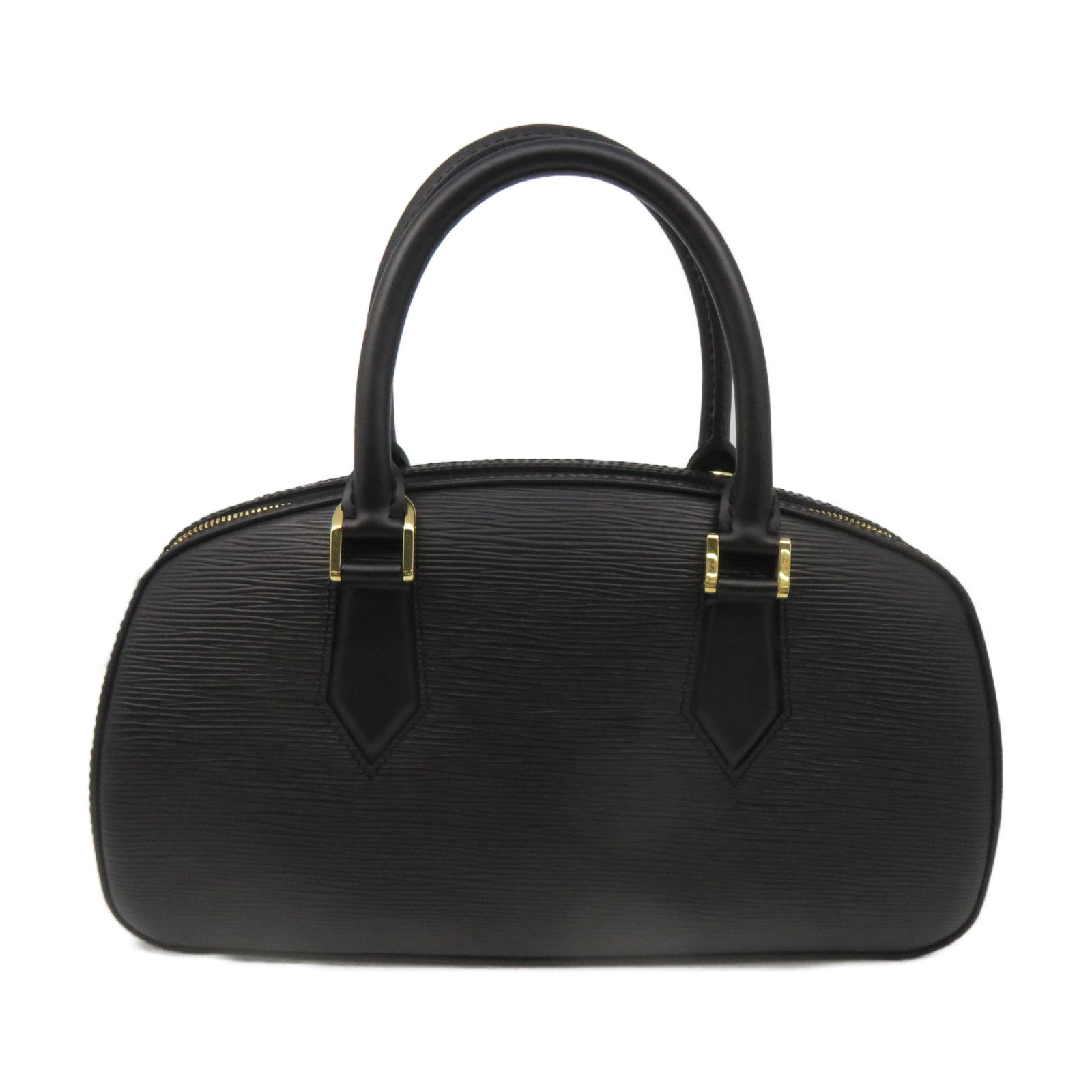 LOUIS VUITTON Epi Jasmin Gold Buckle Handle Bag Black