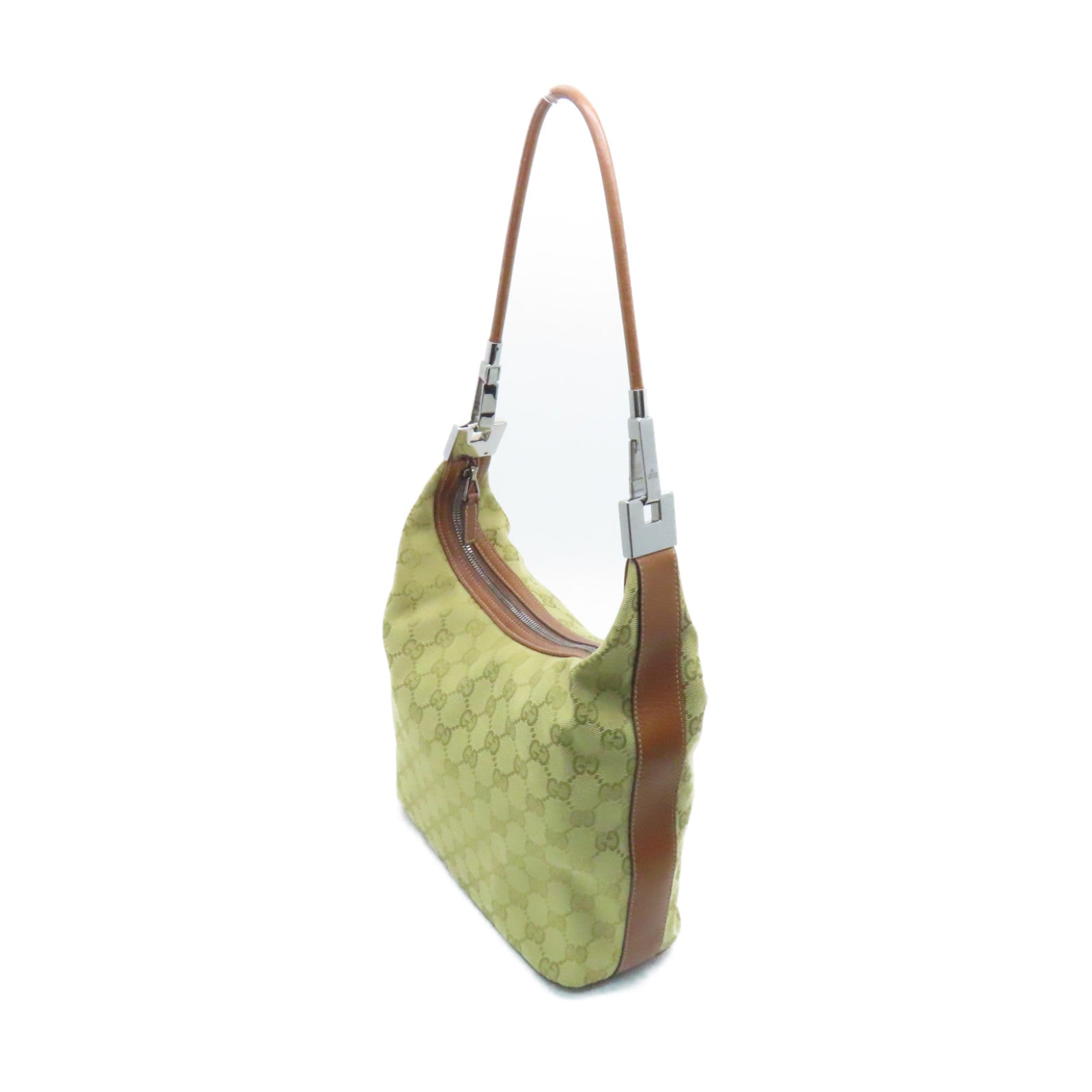 GUCCI GG帆布Vintage Shoulder Bag肩背袋啡色