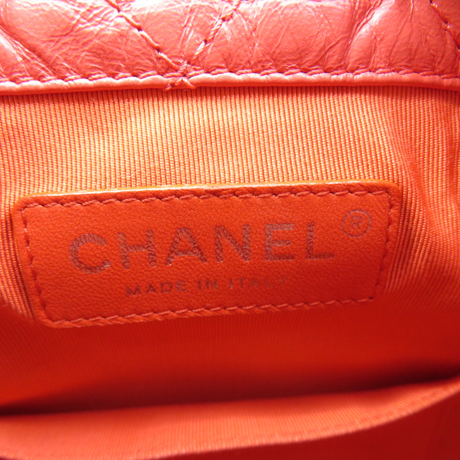 CHANEL rhombic cowhide leather Gabrielle Backpack backpack pink