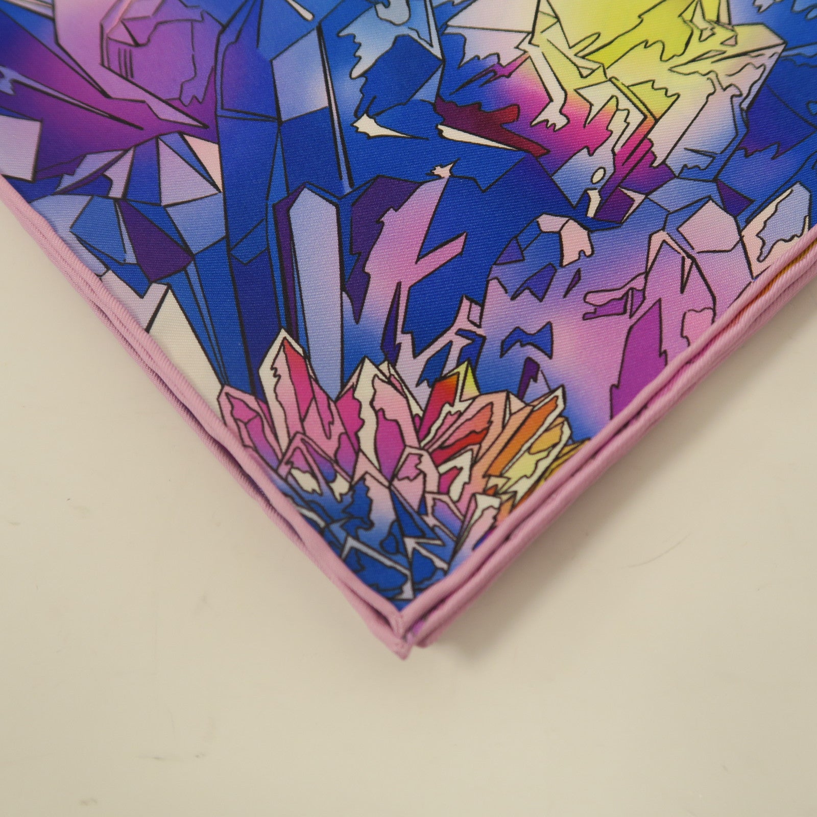 HERMES 絲質Scarf絲巾粉紅色/彩色