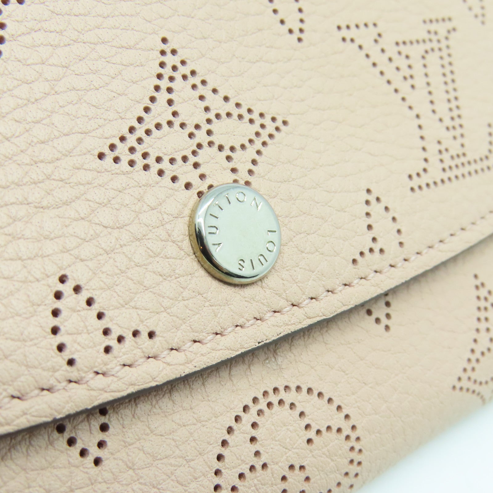 LOUIS VUITTON Mahina Iris Long Wallet金扣长钱包粉红色