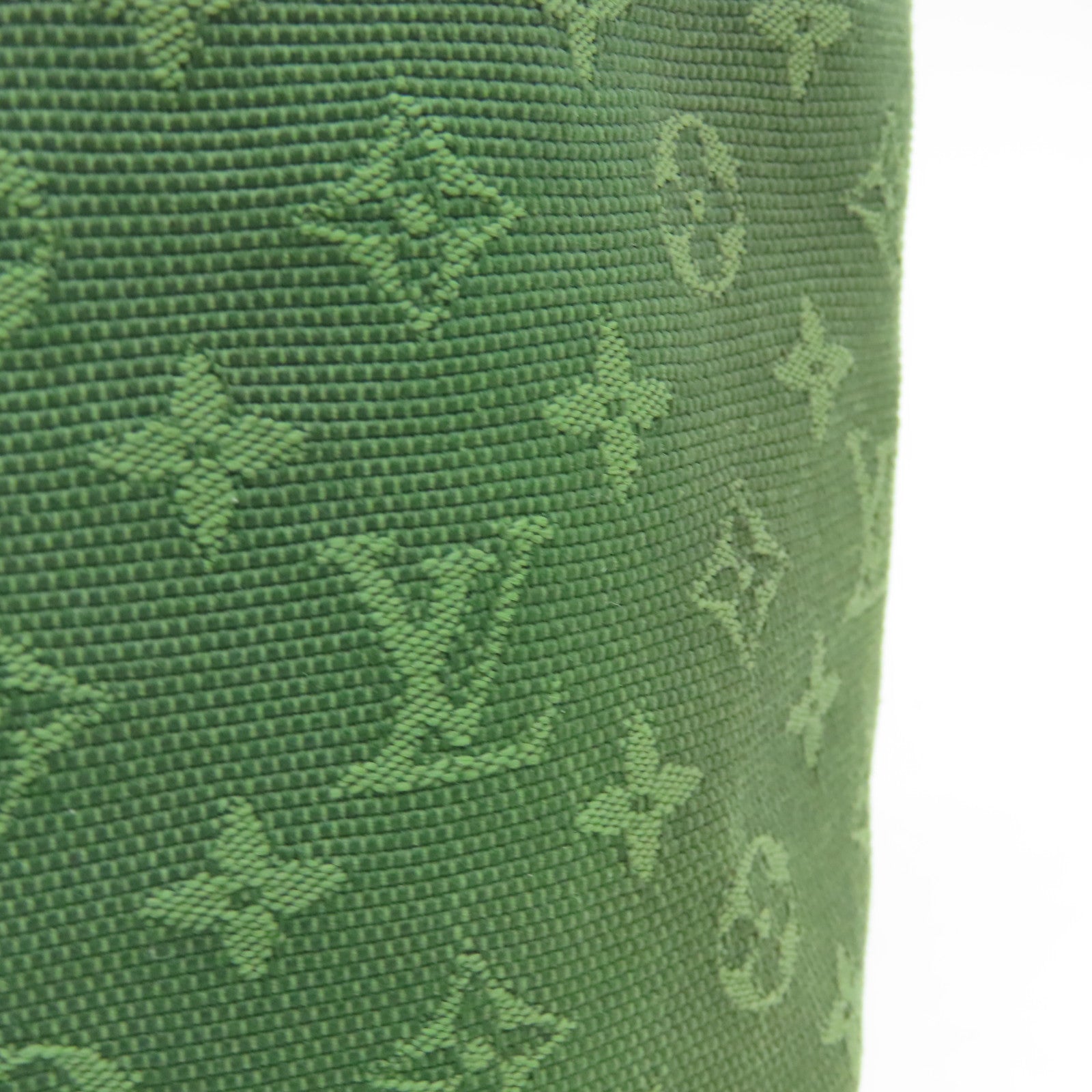 LOUIS VUITTON Monogram Mini Lucille PM金扣肩背袋绿色