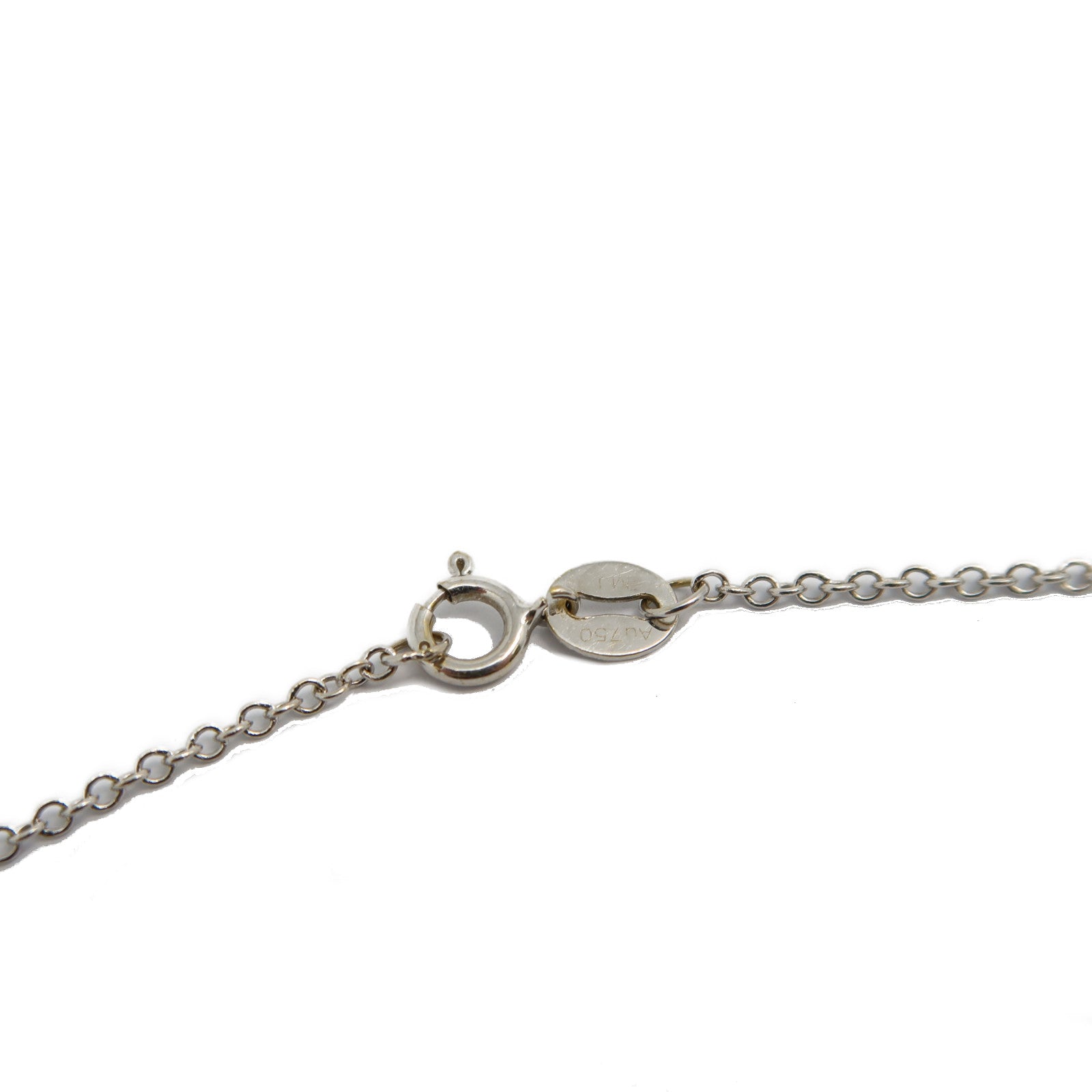 JEWELRY 18K白金Diamond Necklace 0.70ct鑽石項鍊