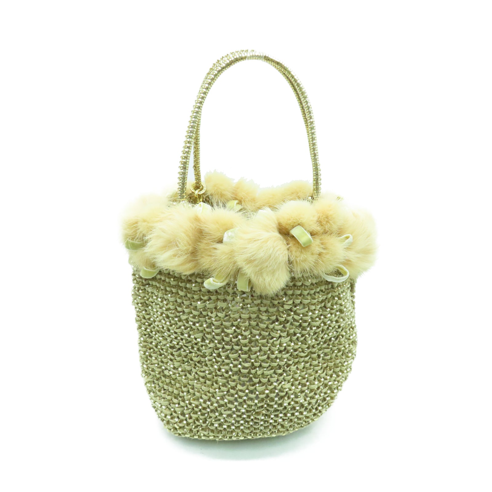 ANTEPRIMA PVC Shoulder Bag金扣肩背袋金色