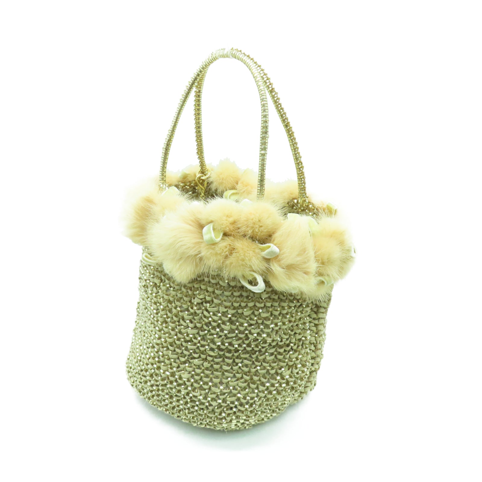 ANTEPRIMA PVC Shoulder Bag金扣肩背袋金色