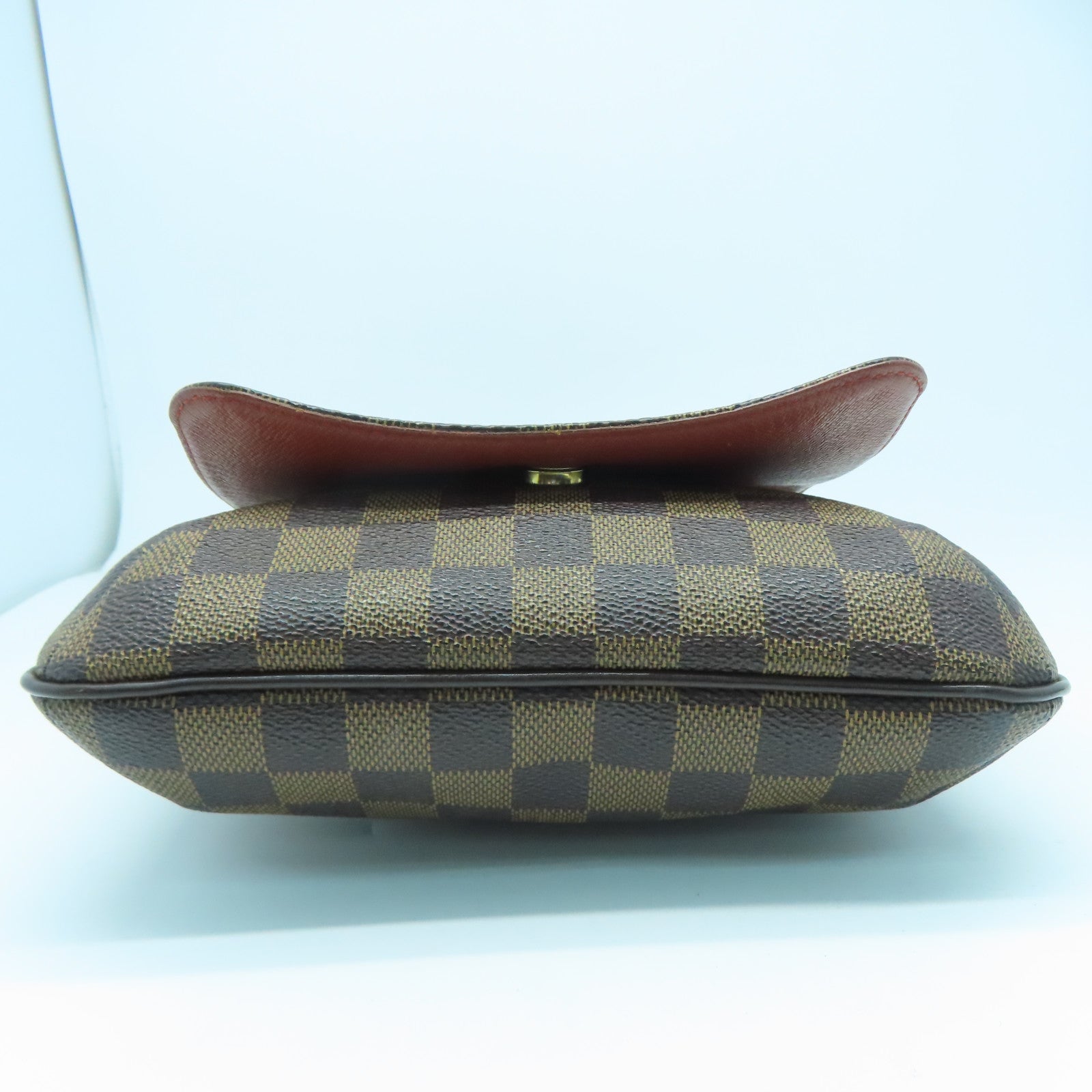 LOUIS VUITTON Damier Musette Salsa金扣肩背袋啡色