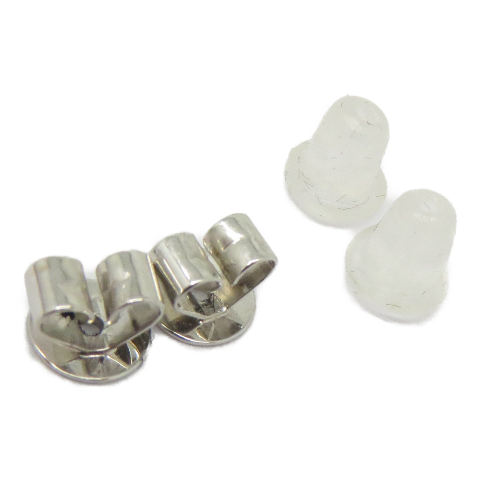 JEWELRY 14K白金Diamond Earrings 0.275/0.146ct鑽石耳環