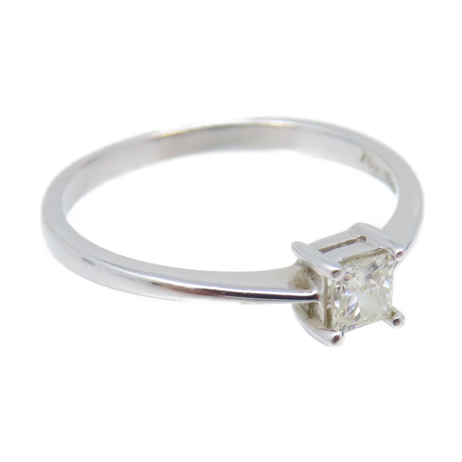 JEWELRY 18K白金/0.19ct鑽石Diamond Ring戒指US#6