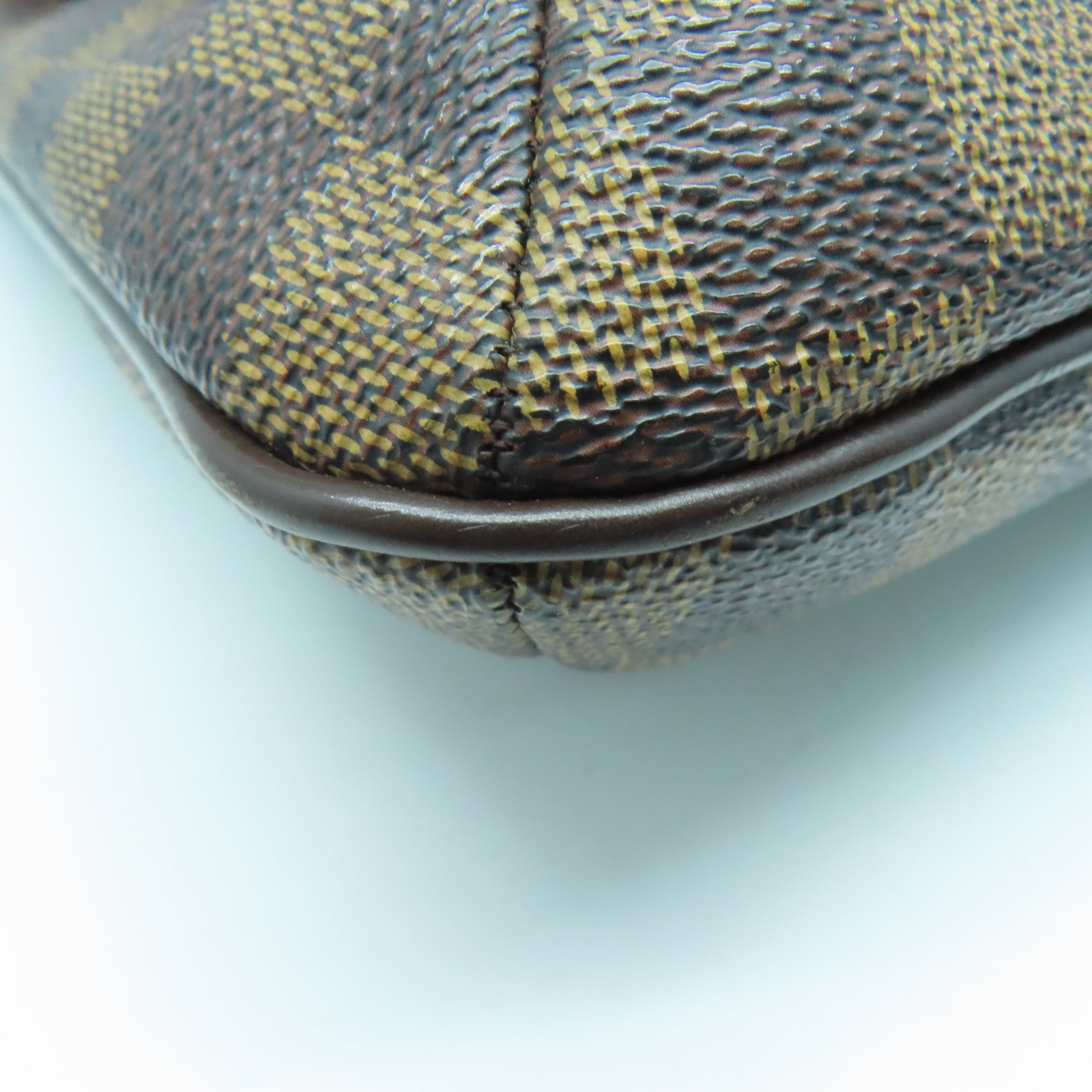 LOUIS VUITTON Damier Musette Salsa金扣肩背袋啡色