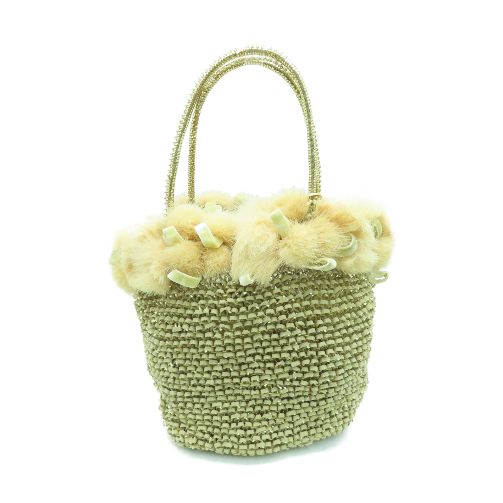 ANTEPRIMA PVC Shoulder Bag金扣肩背袋金色