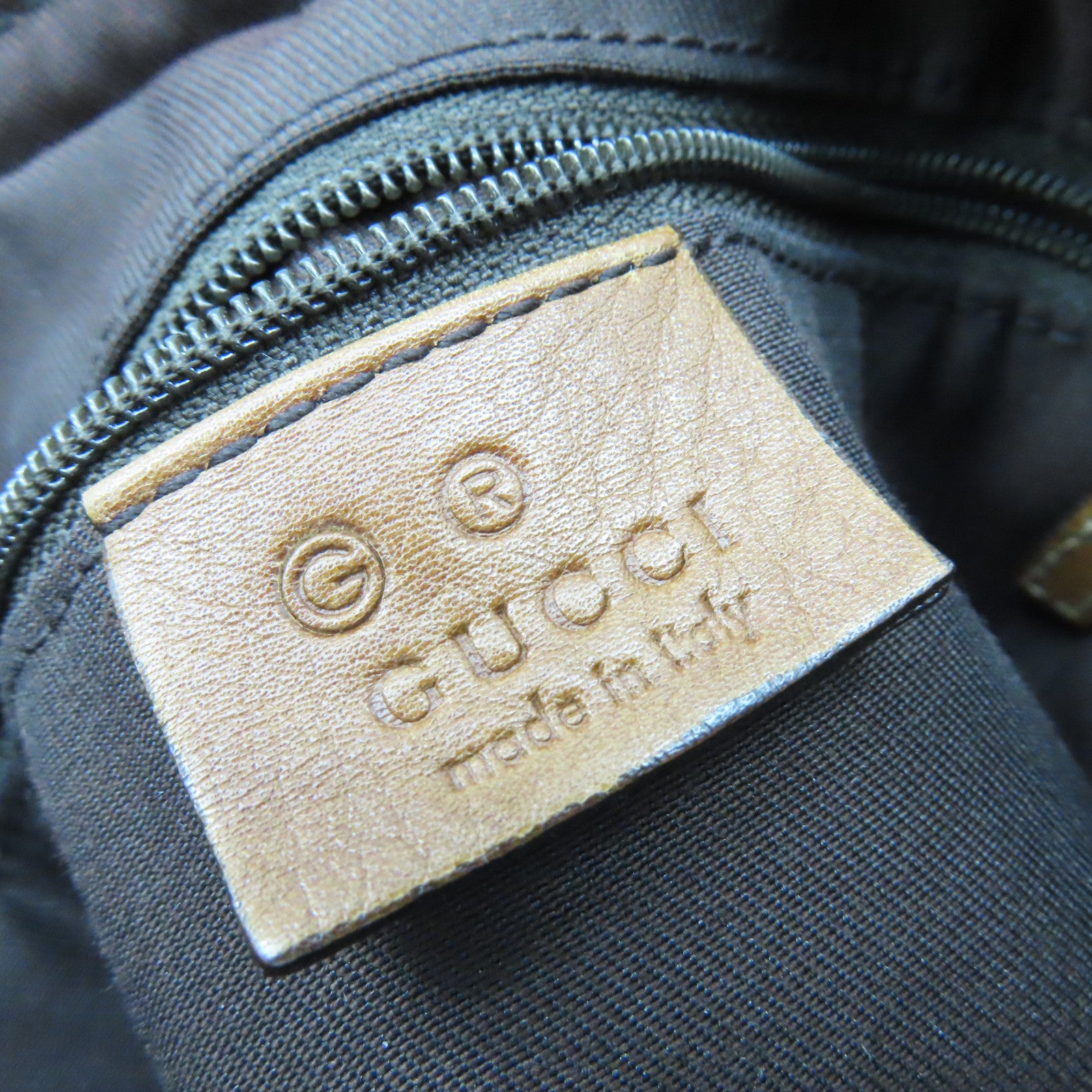 GUCCI GG帆布Vintage Shoulder Bag肩背袋啡色