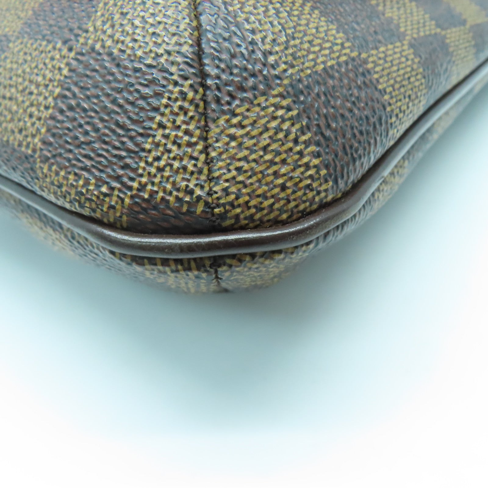 LOUIS VUITTON Damier Musette Salsa金扣肩背袋啡色