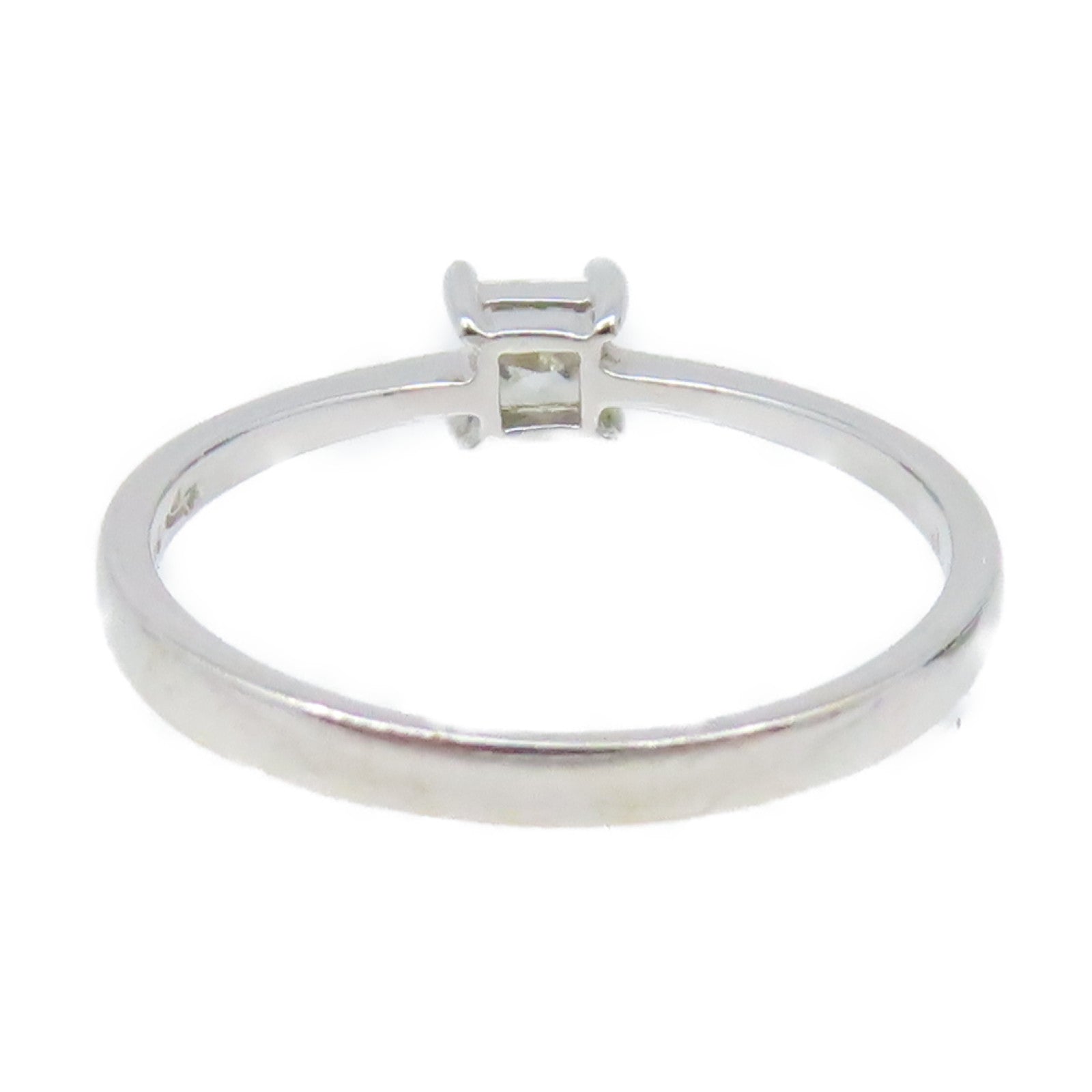 JEWELRY 18K白金/0.19ct鑽石Diamond Ring戒指US#6
