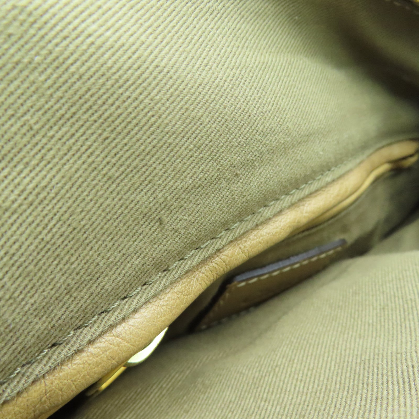Chloe 【激减优惠】牛皮皮革Shoulder Bag金扣肩背袋啡色