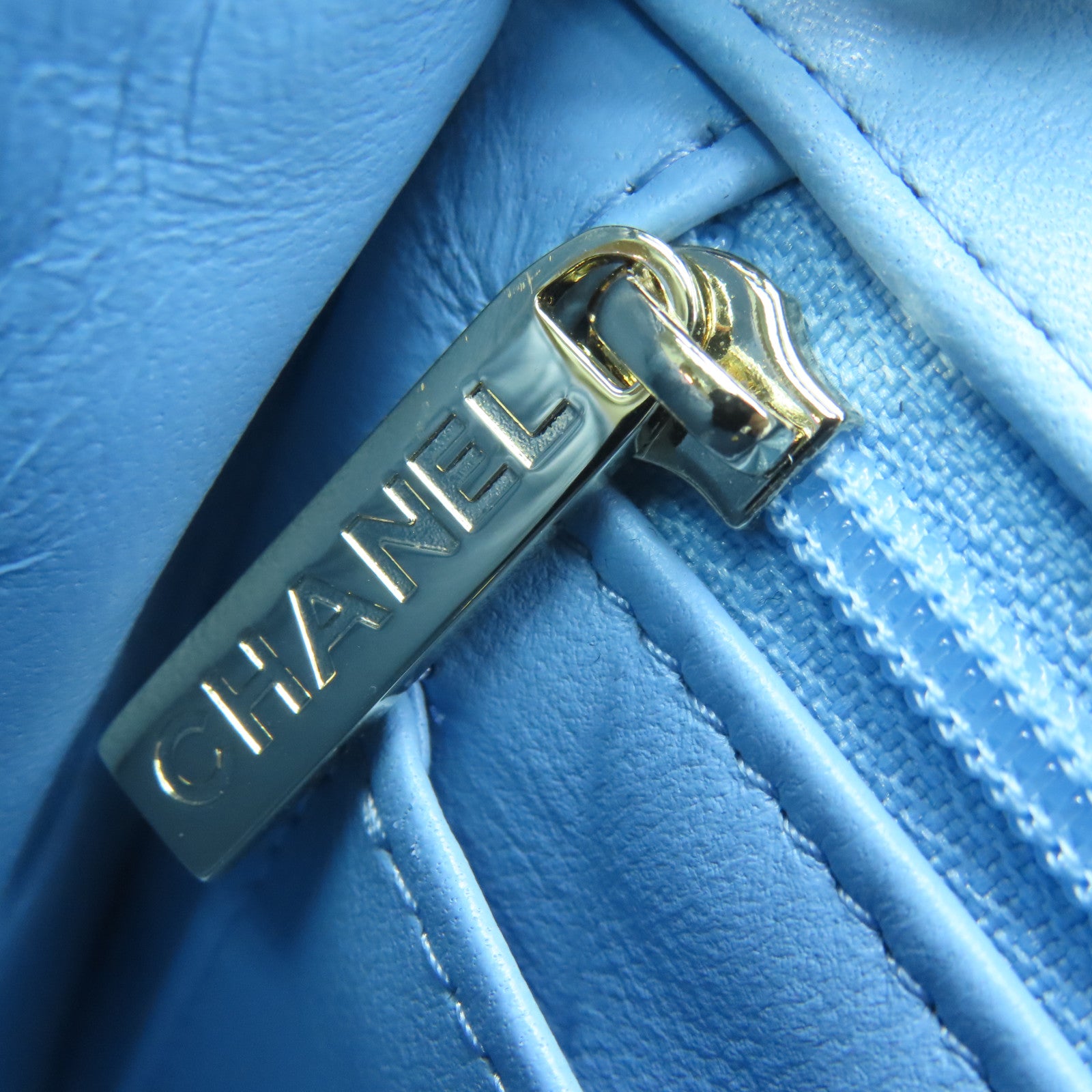 CHANEL Wool/Tweed Mini Flap Bag Gold Buckle Chain Shoulder Bag Black/Pink/Light Blue/White