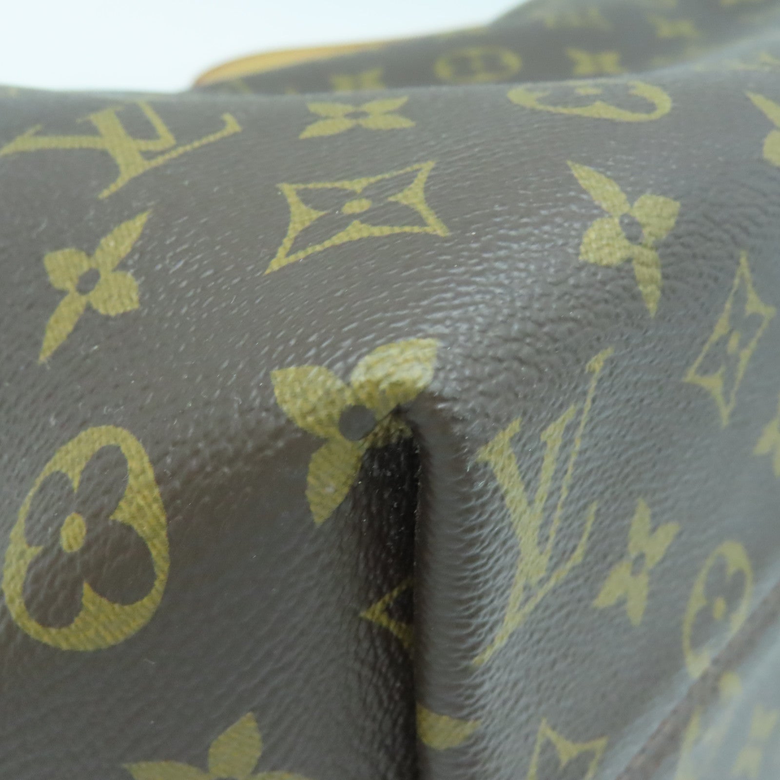 LOUIS VUITTON Monogram Turenne MM金扣手挽肩背兩用袋啡色