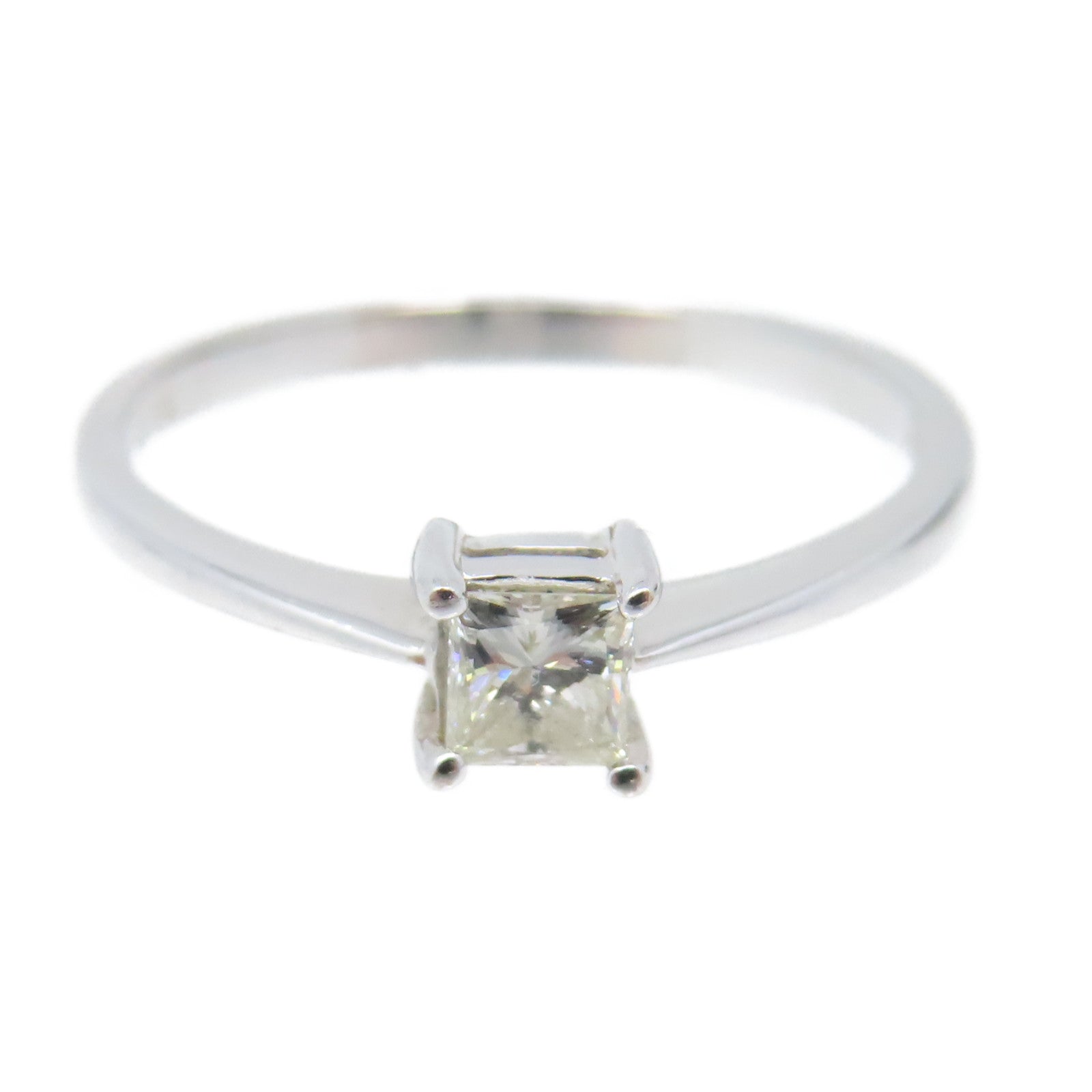 JEWELRY 18K白金/0.19ct鑽石Diamond Ring戒指US#6