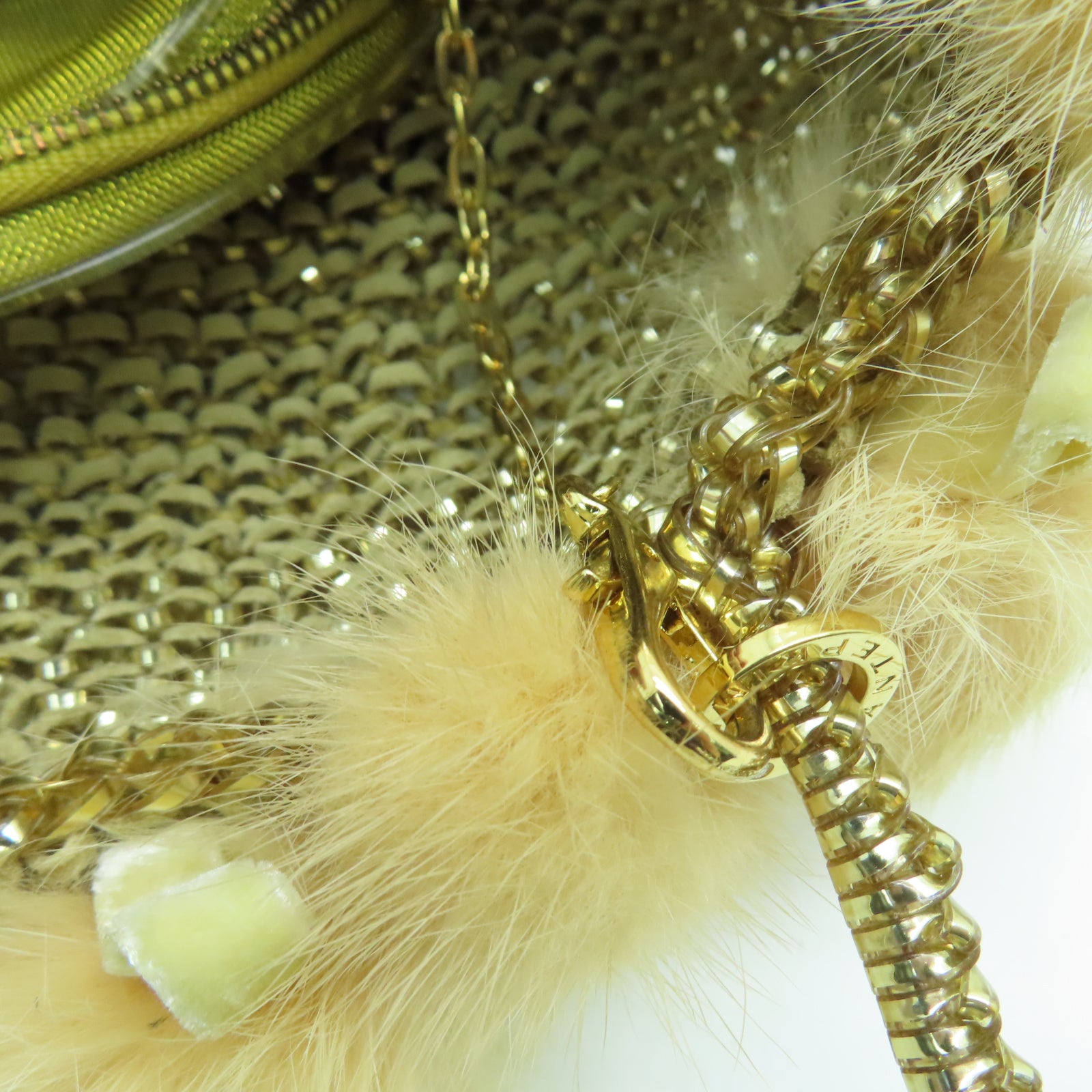 ANTEPRIMA PVC Shoulder Bag金扣肩背袋金色