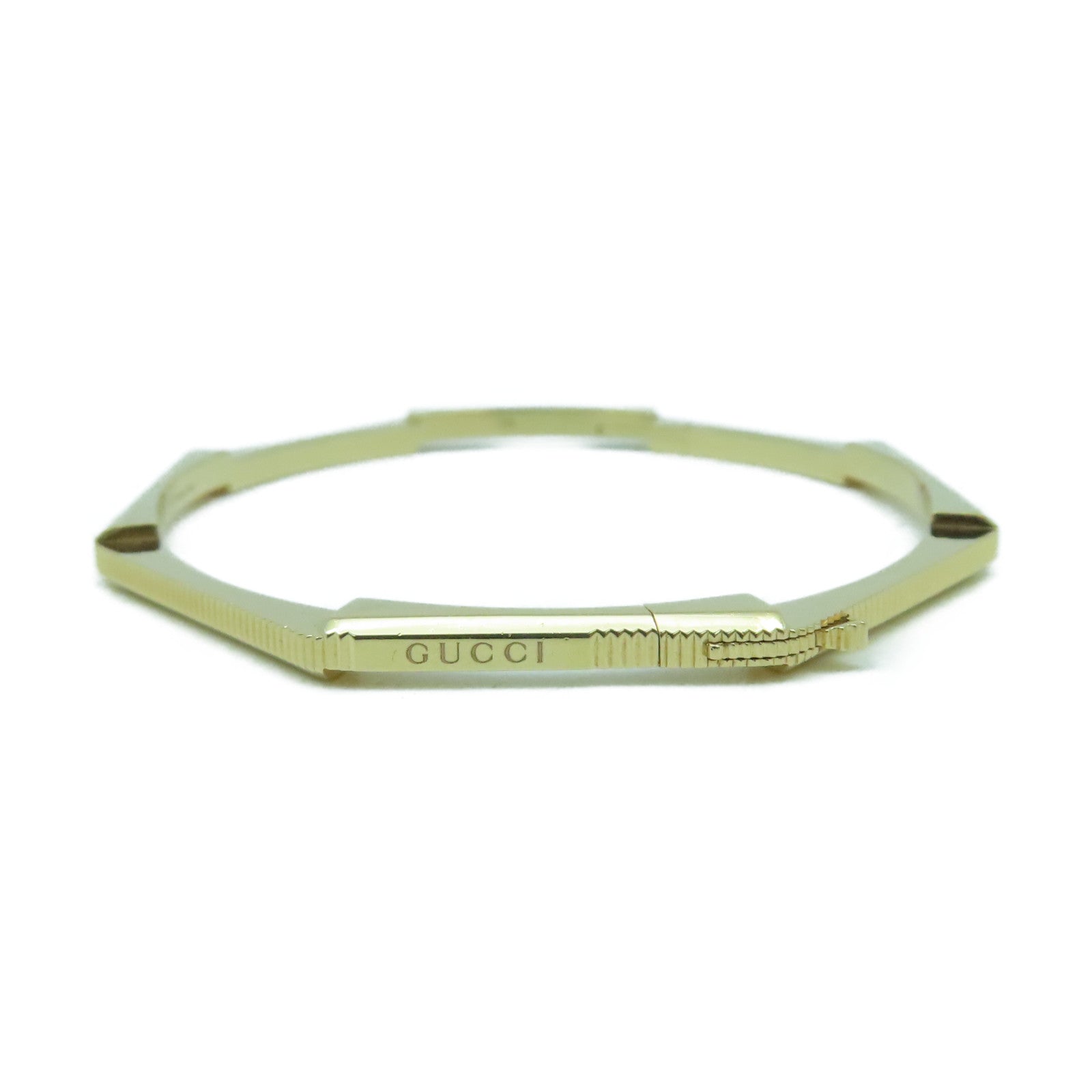 GUCCI 18K玫瑰金Link To Love手鐲金色