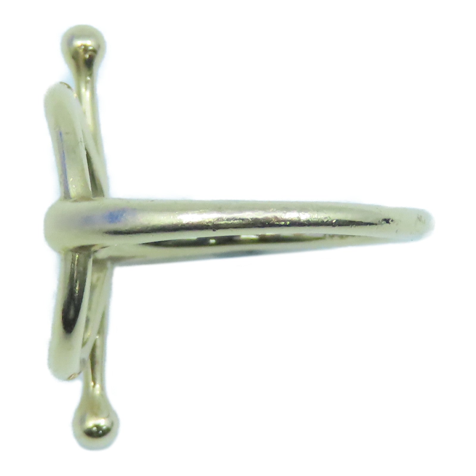 HERMES 18K玫瑰金Filet d'Or Ring戒指#51 /US#5.75