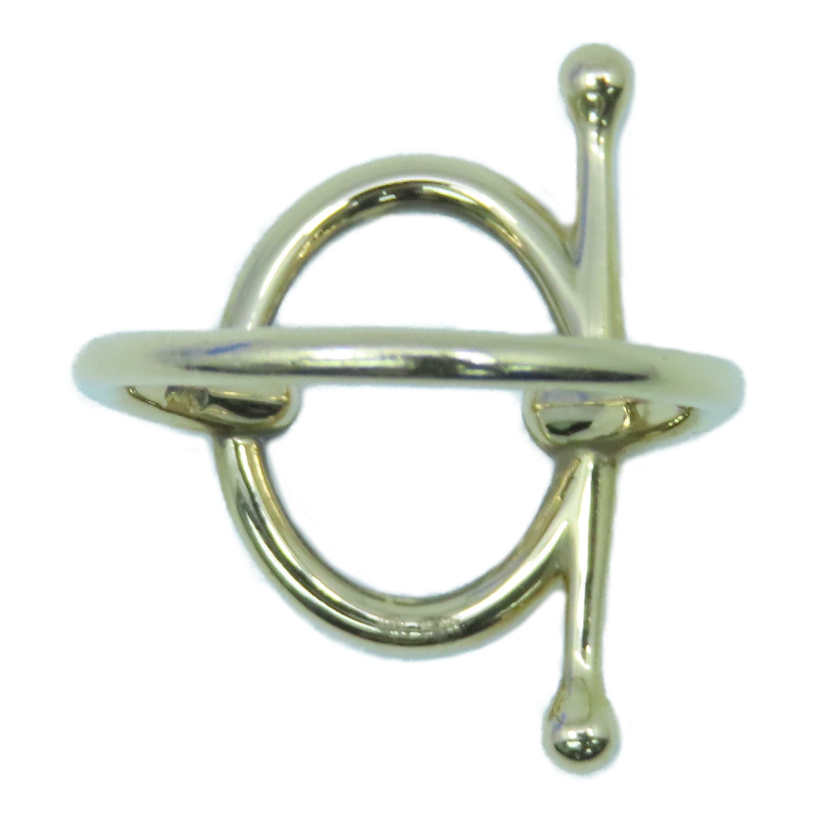 HERMES 18K玫瑰金Filet d'Or Ring戒指#51 /US#5.75