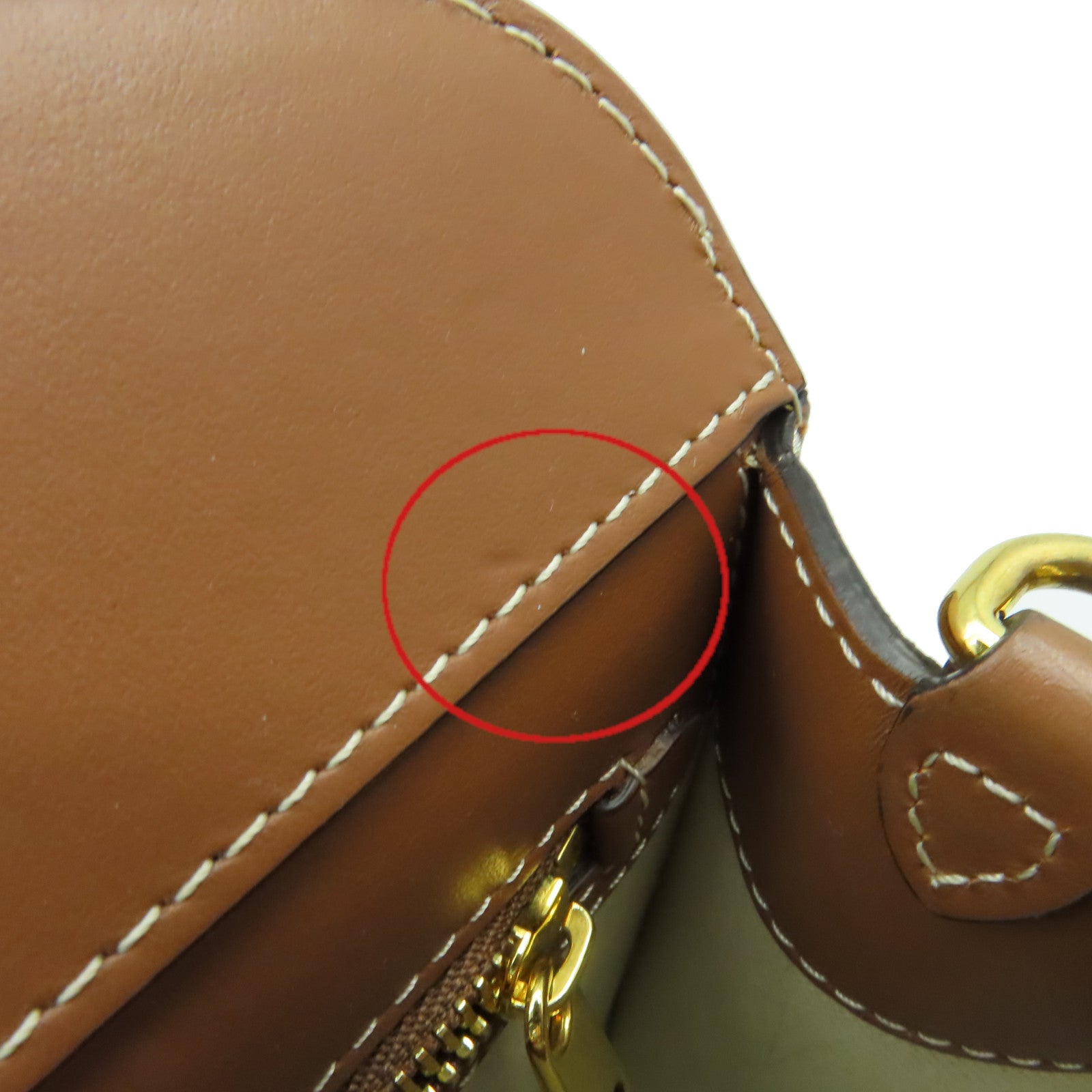 BURBERRY 帆布/牛皮皮革Mini Two-Tone Pocket Bag手挽肩背兩用袋米白色/啡色