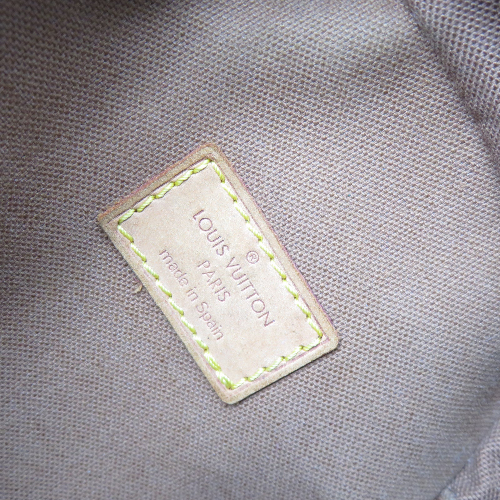 LOUIS VUITTON Monogram Pochette Gange金扣腰包啡色