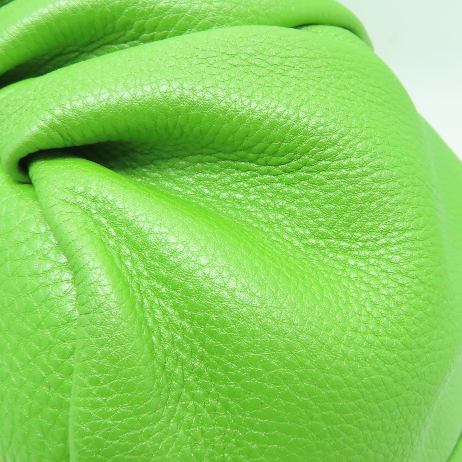 FENDI 牛皮皮革Handbag銀扣肩背袋綠色