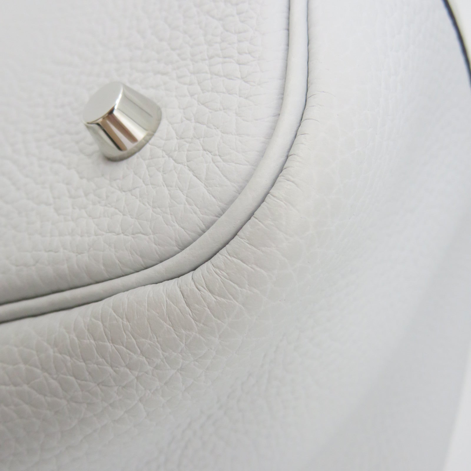 HERMES Togo皮革Picotin MM Tote Bag手挽袋T0浅蓝色