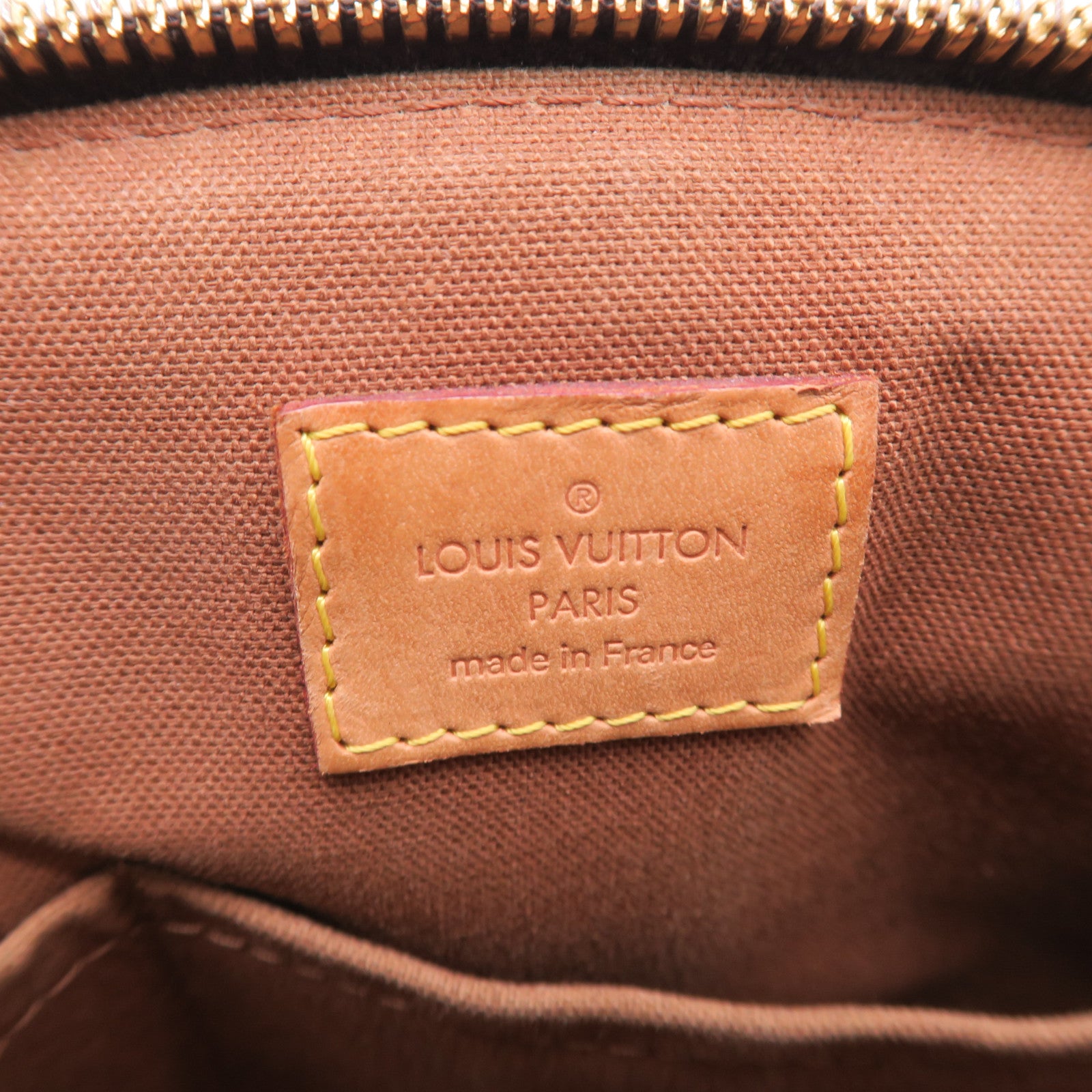 LOUIS VUITTON Monogram Tivoli PM金扣手挽袋啡色