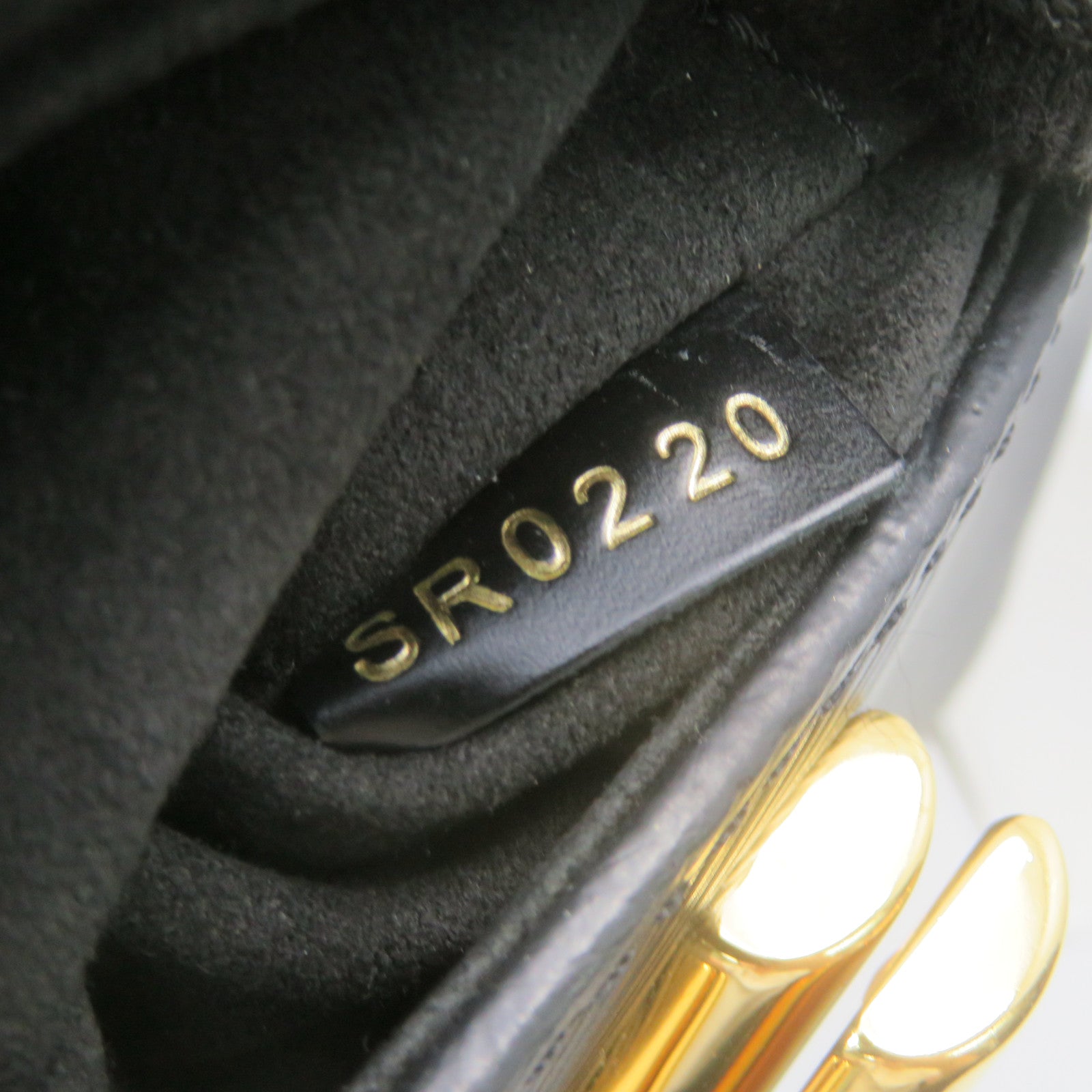 LOUIS VUITTON Epi Twist PM Gold Buckle Shoulder Bag Black