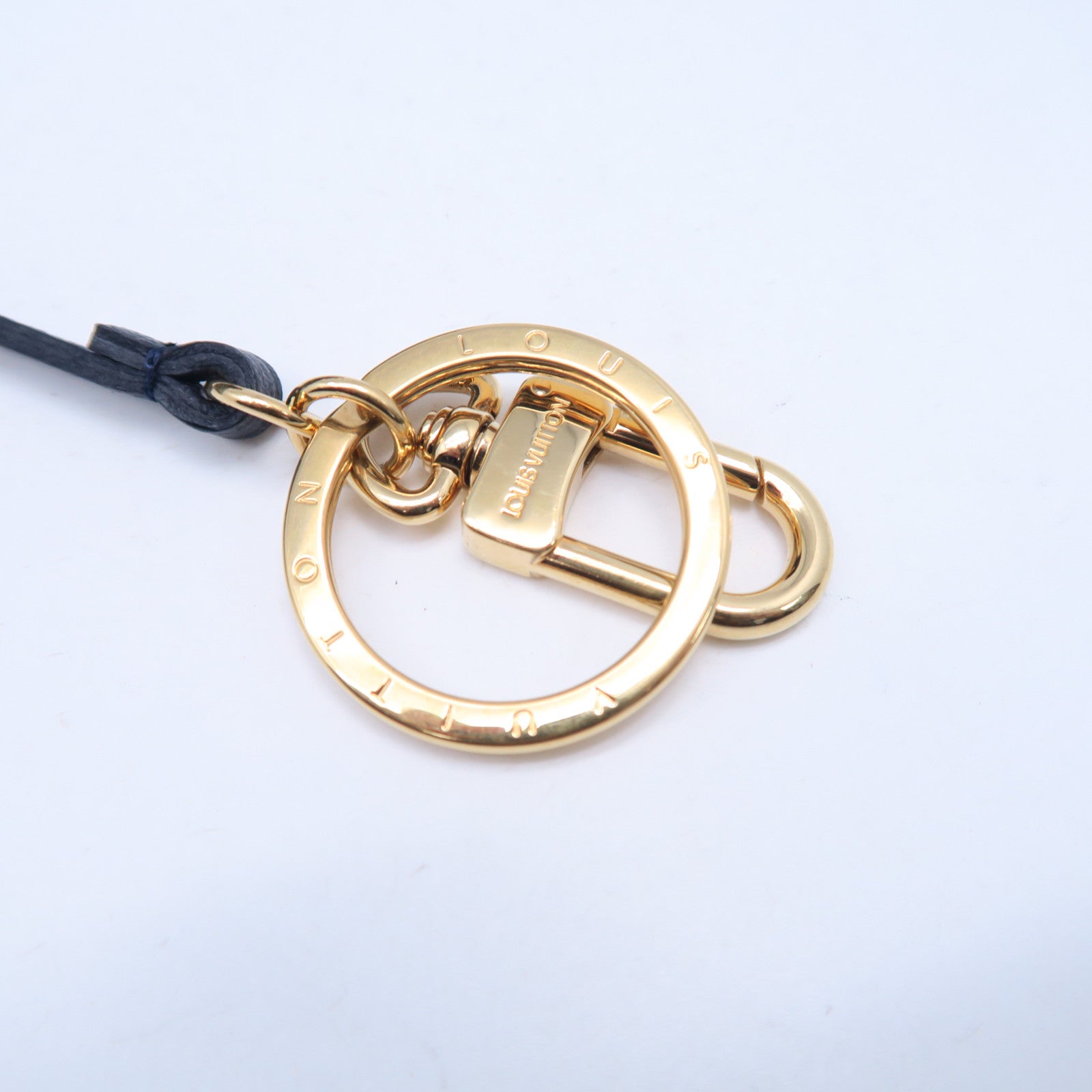 LOUIS VUITTON Monogram Empreinte Artsy金扣肩背袋深藍色