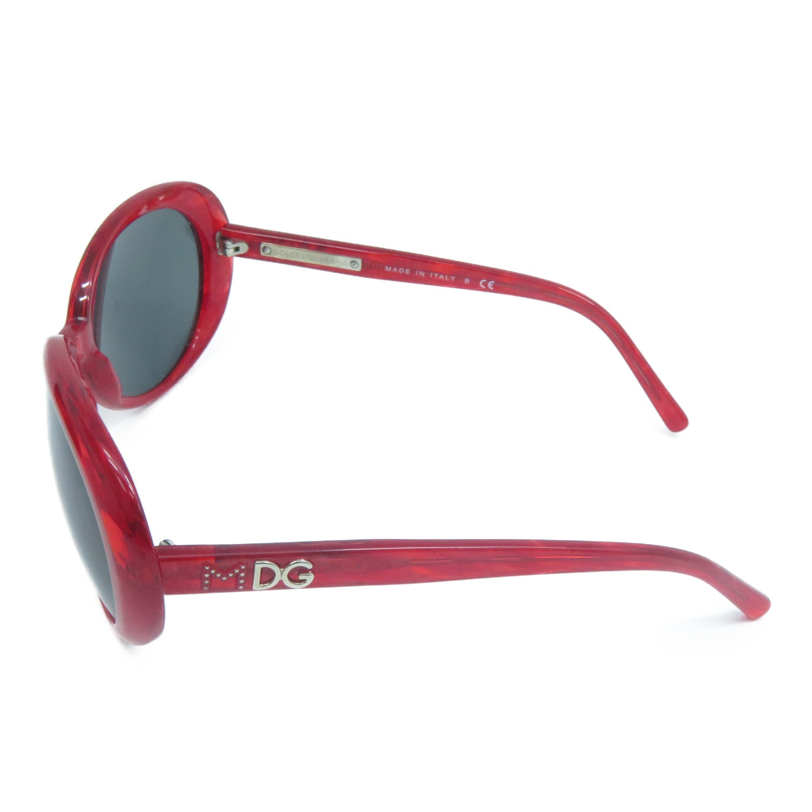 D&G PVC Sunglasses太陽眼鏡黑色/紅色