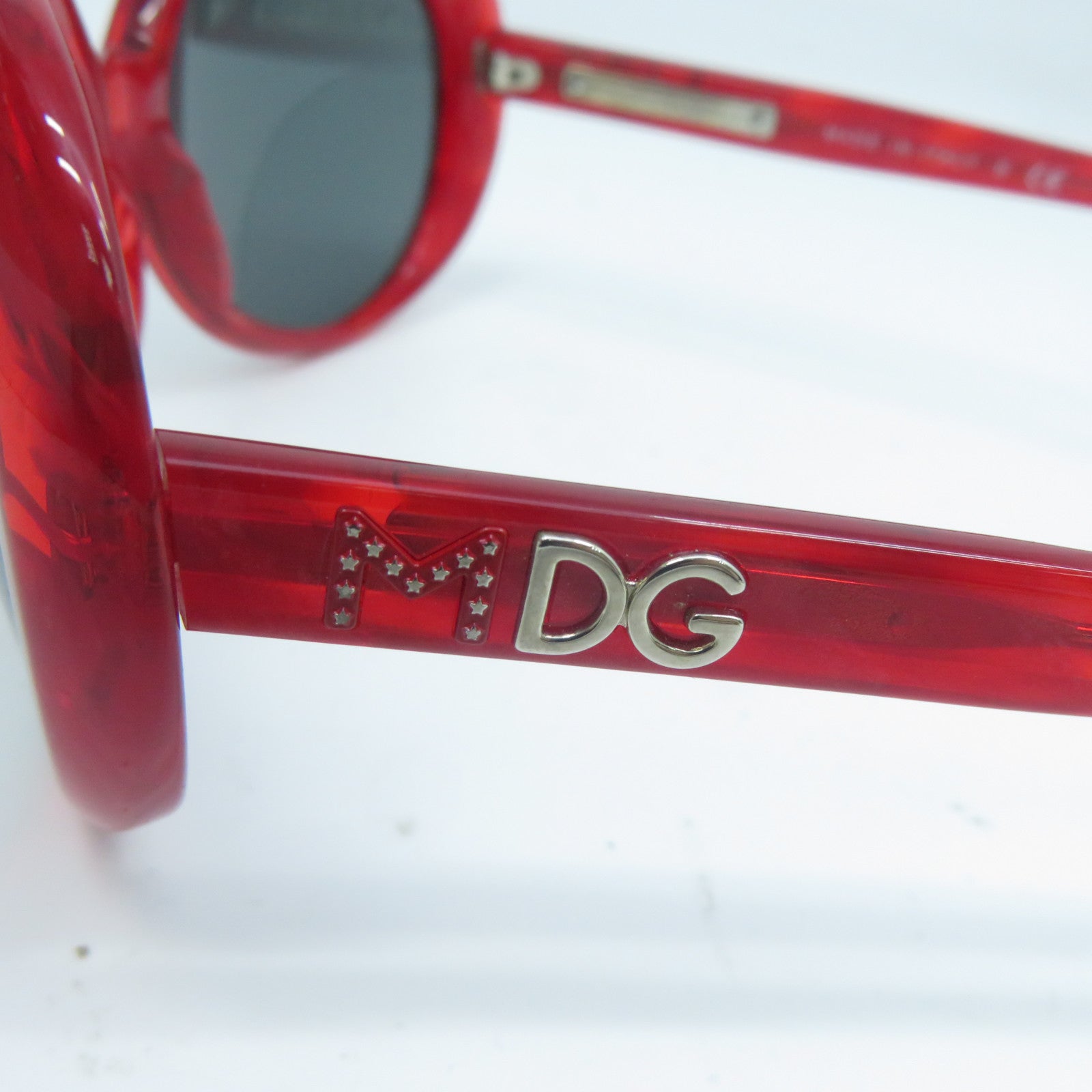 D&G PVC Sunglasses太陽眼鏡黑色/紅色