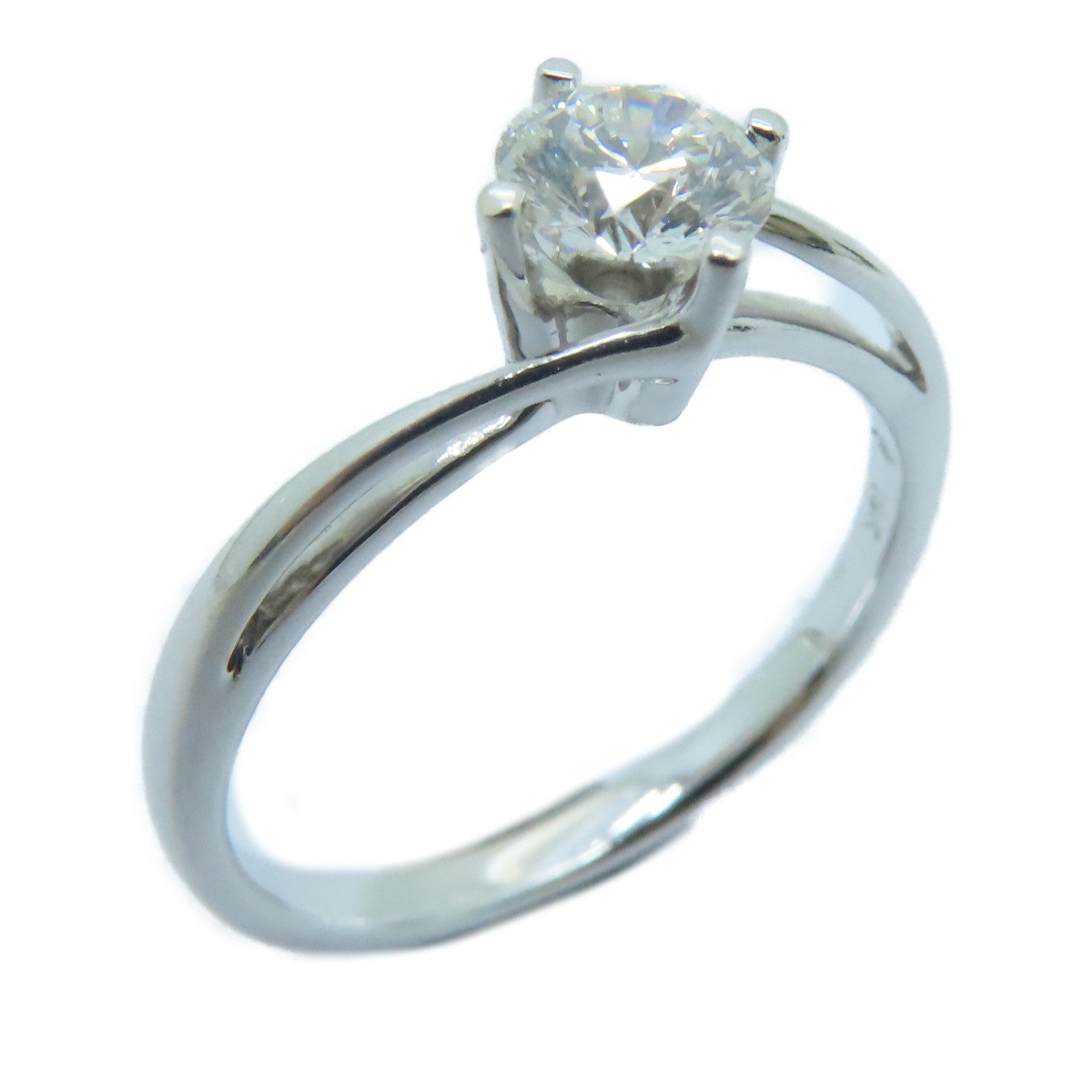 JEWELRY [Sharp Discount] 18K White Gold Diamond Ring US#5.25