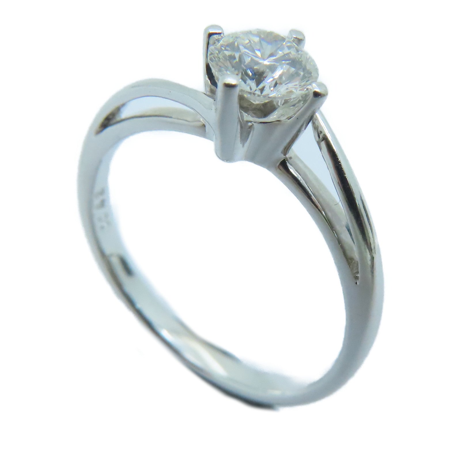 JEWELRY [Sharp Discount] 18K White Gold Diamond Ring US#5.25