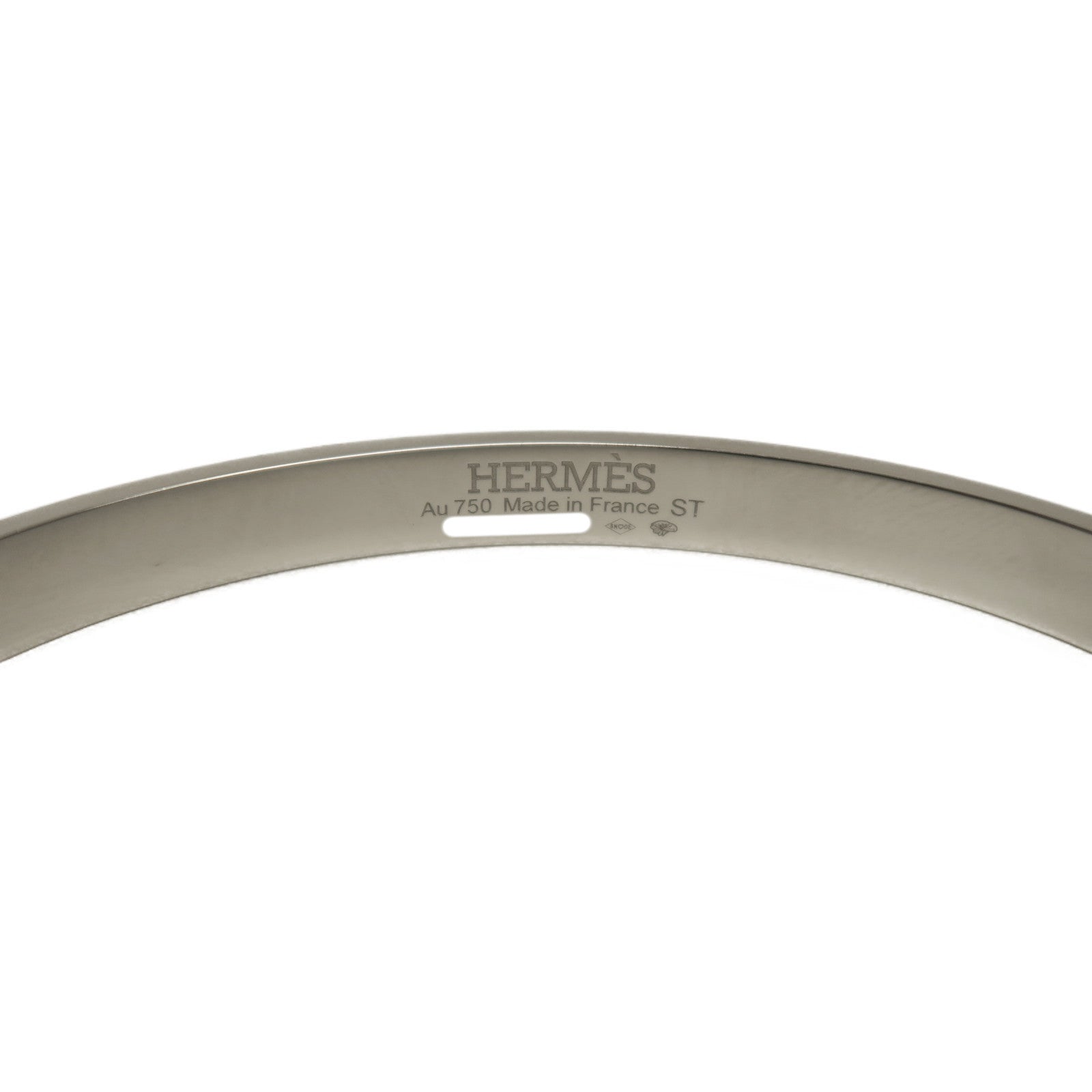 HERMES 18K白金Kelly Bracelet手鐲