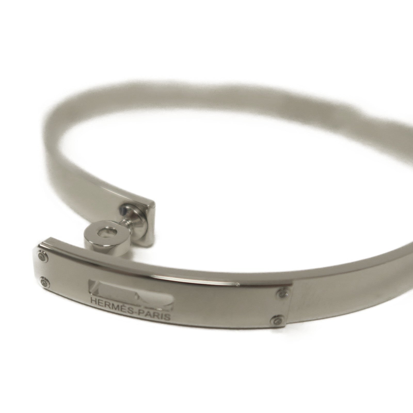 HERMES 18K白金Kelly Bracelet手鐲
