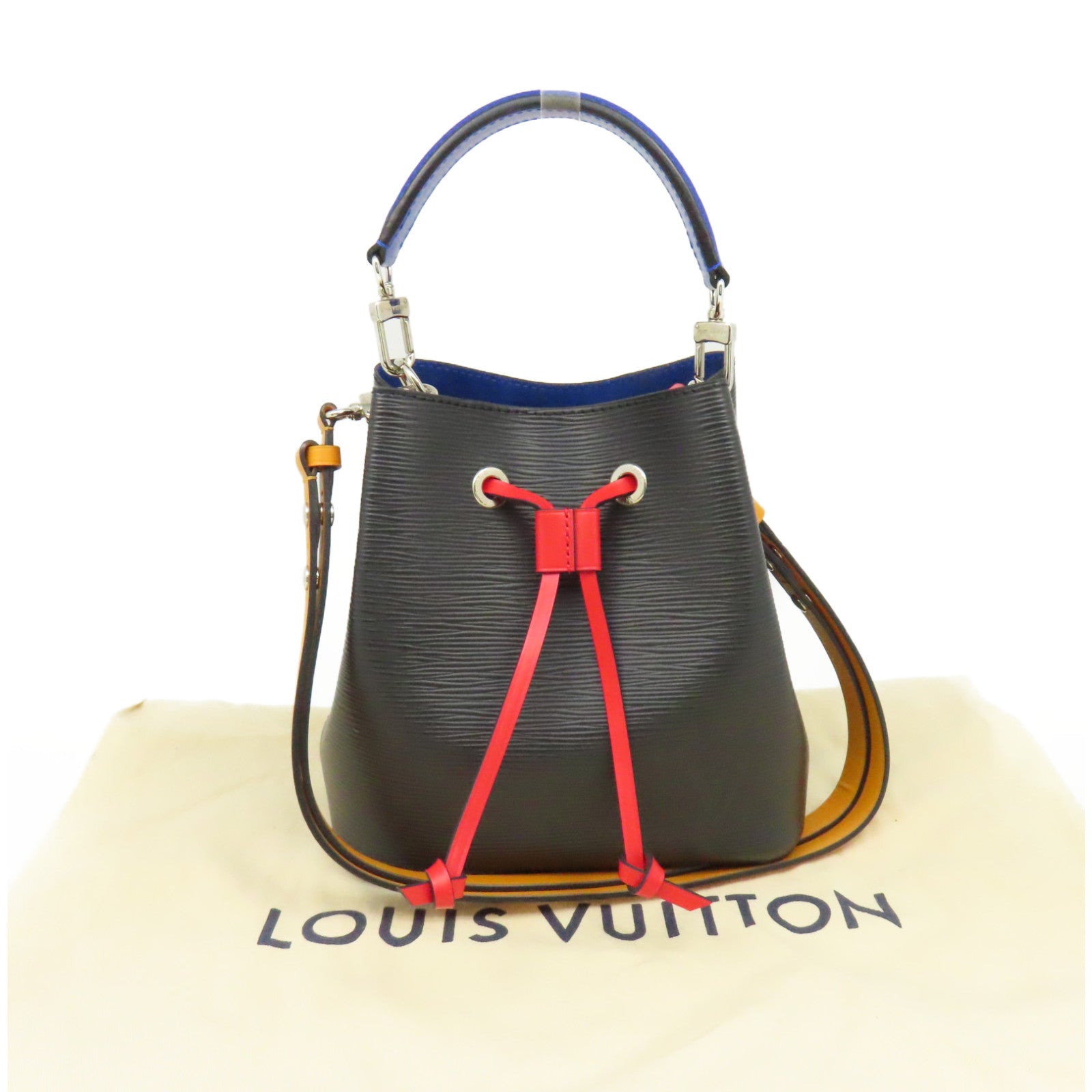 LOUIS VUITTON Epi Neo Noe BB 2Way Shoulder Bag手腕肩背兩用袋黑色/紅色/藍色/黃色