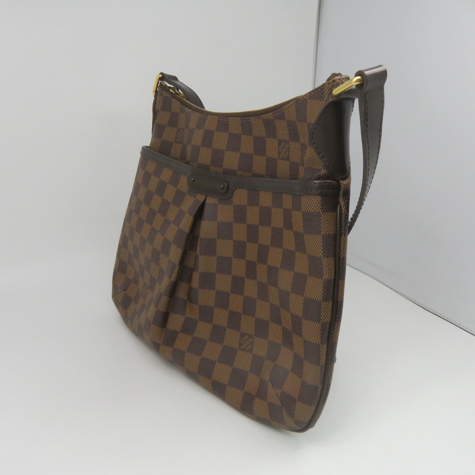 LOUIS VUITTON Damier Ebene Bloomsbury PM Shoulder Bag N42251 LV