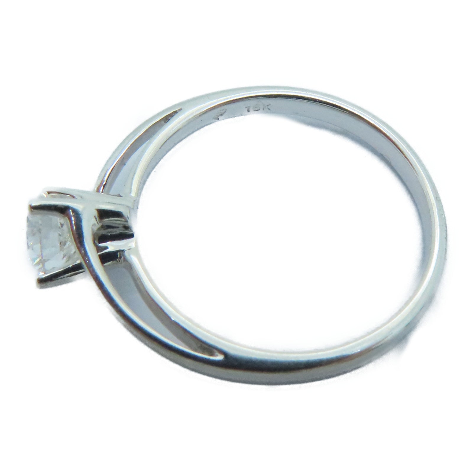 JEWELRY [Sharp Discount] 18K White Gold Diamond Ring US#5.25