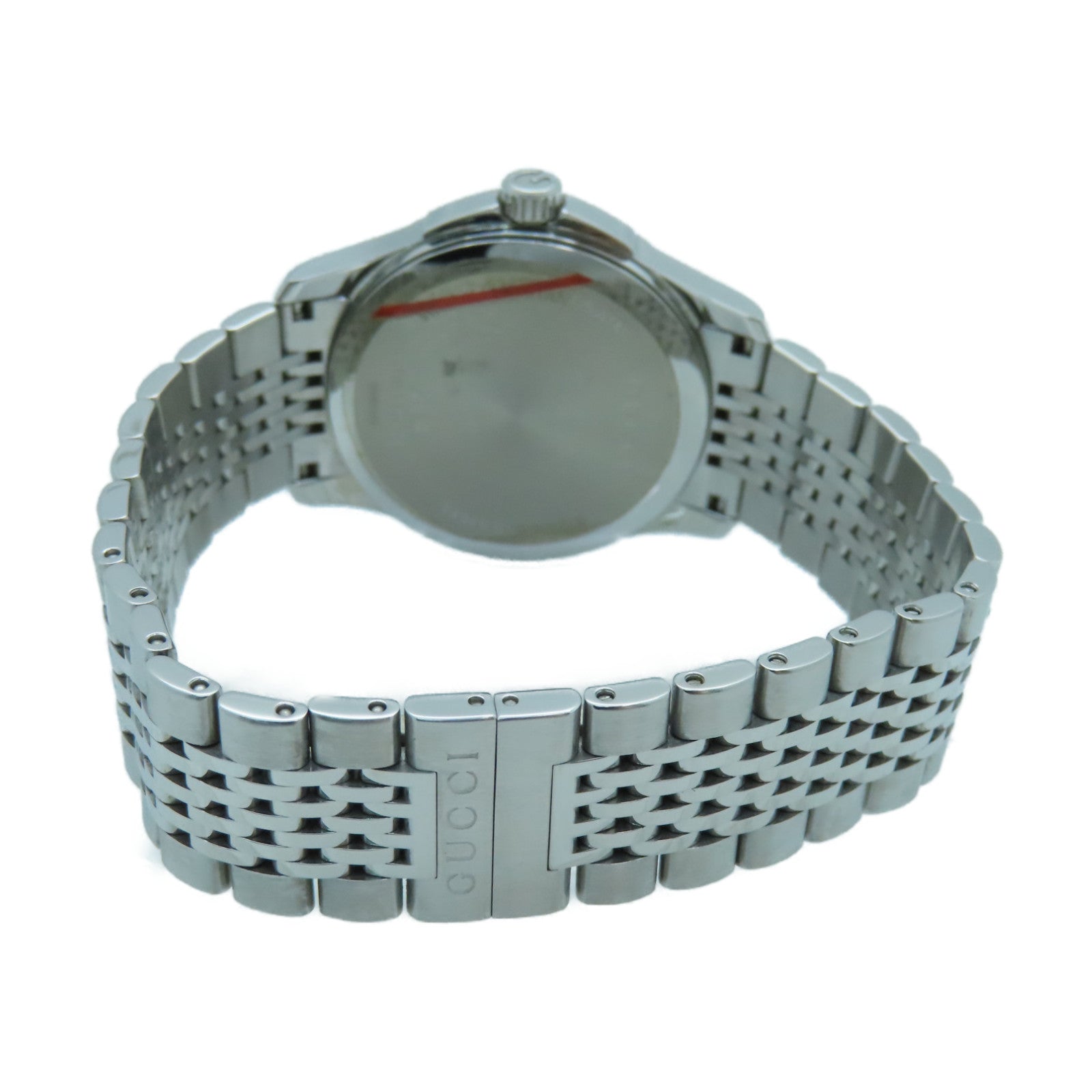 GUCCI Gucci G-Timeless Stainless Steel Watch Automatic Movement Silver