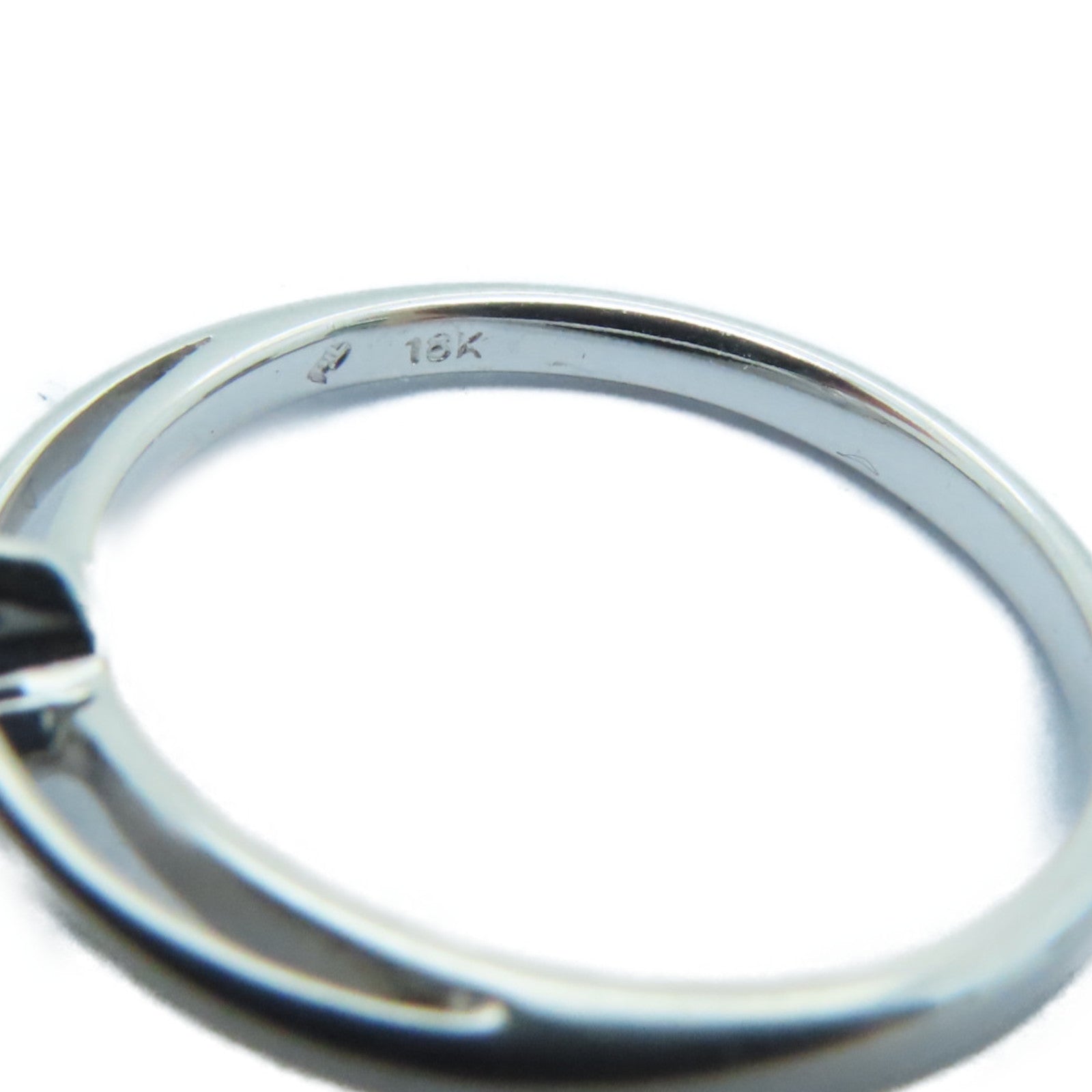 JEWELRY [Sharp Discount] 18K White Gold Diamond Ring US#5.25