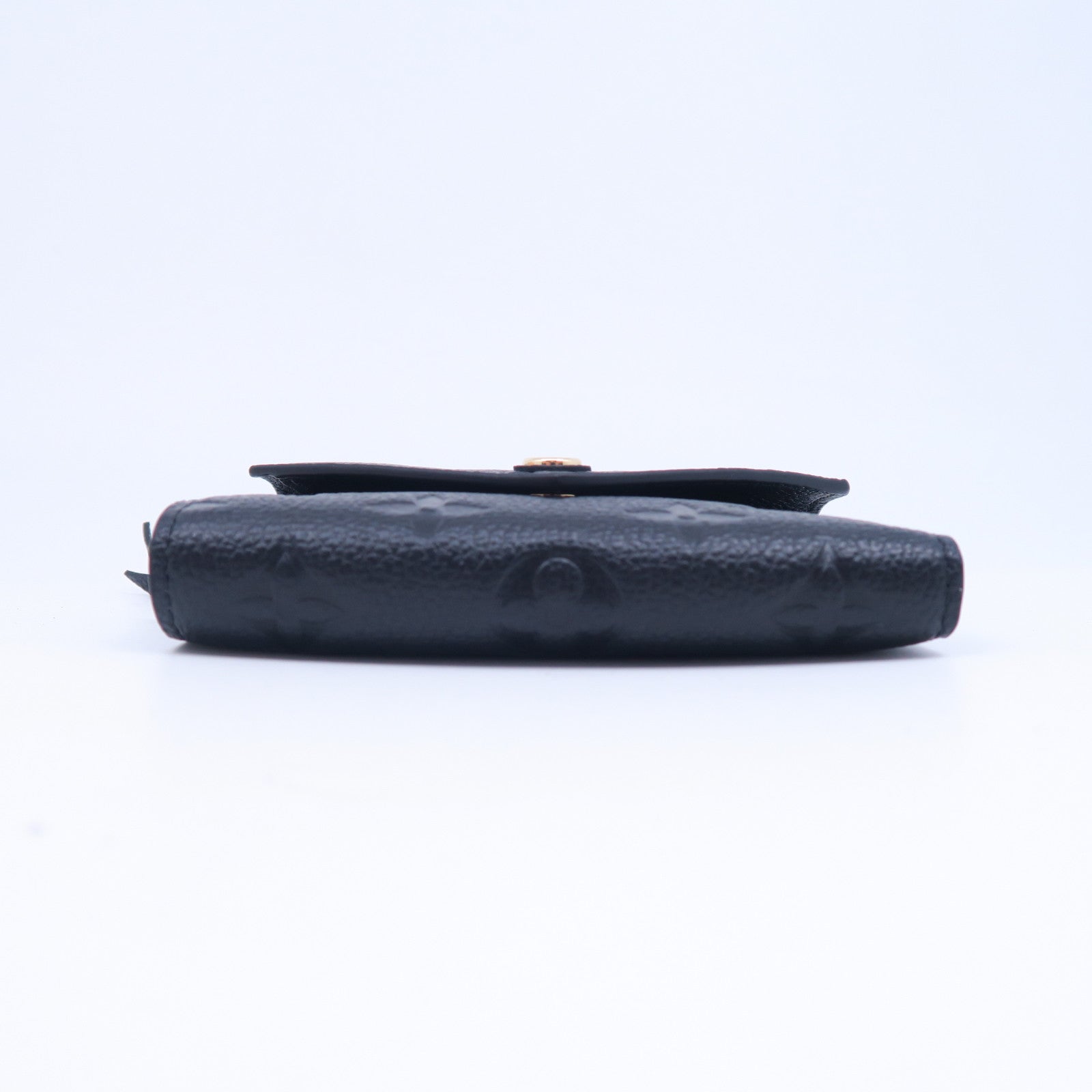 LOUIS VUITTON Monogram Empreinte Victorine金扣錢包黑色